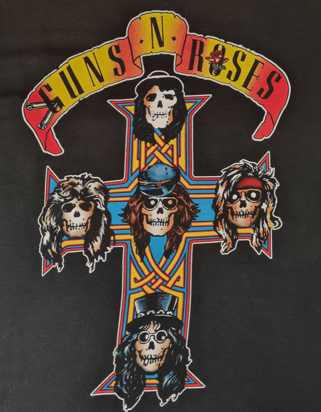 Other Guns N' Roses - Appetite for Destruction - Late 80's L RARE Size US L / EU 52-54 / 3 - 3 Thumbnail