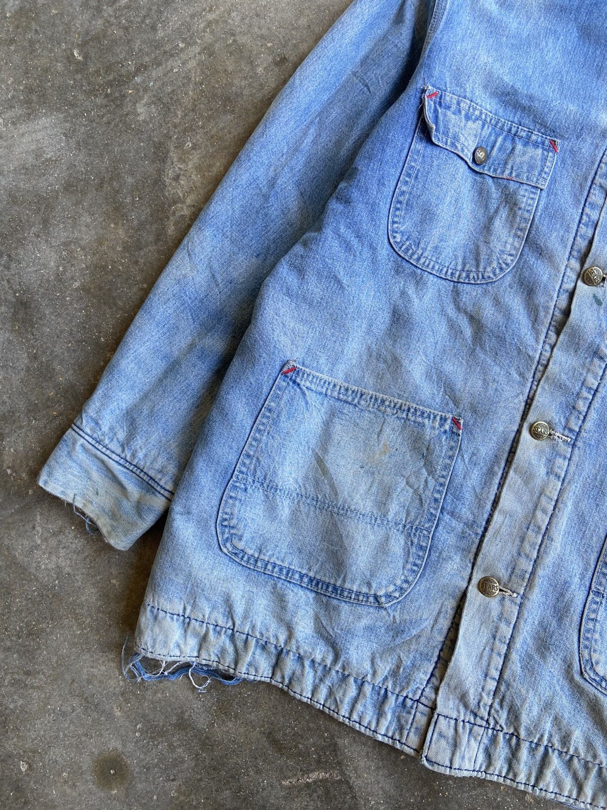 Sears VINTAGE 70s SEARS CHORE JACKET Size US L / EU 52-54 / 3 - 2 Thumbnail