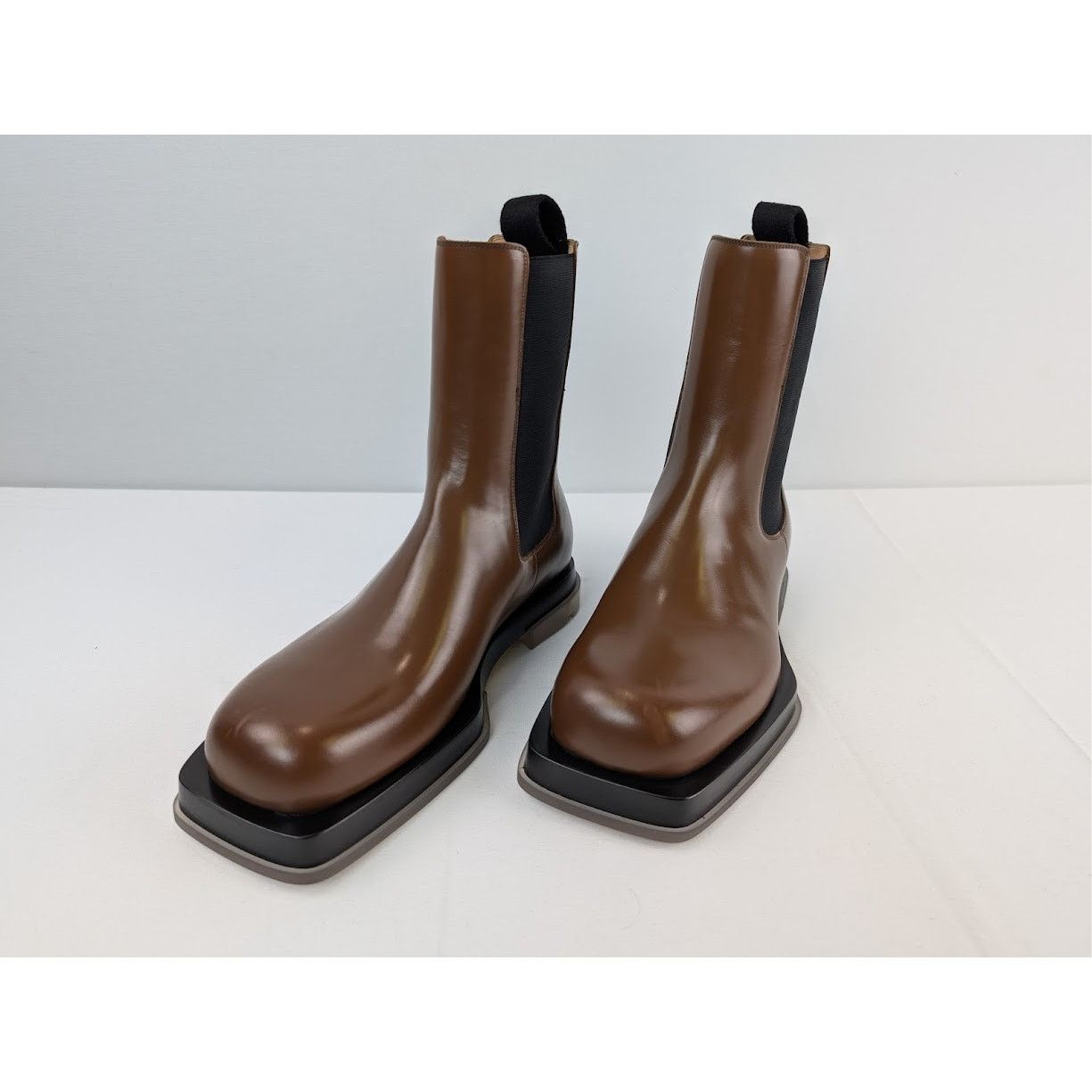 Bottega Veneta o1rshd1 dup / Lug Boots in Brown Size US 7 / EU 40 - 8 Thumbnail
