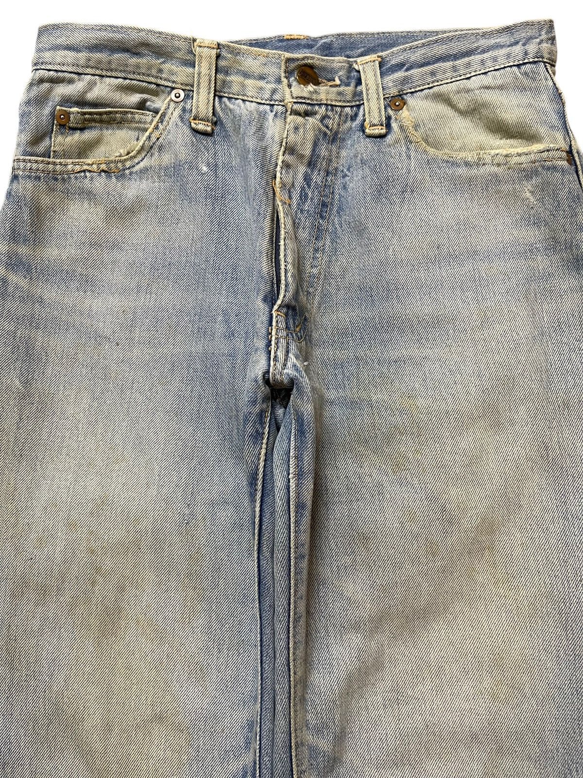 KMRii Vintage Japanese Brand Mud Wash Style Wide Leg Jeans Size US 28 / EU 44 - 3 Thumbnail