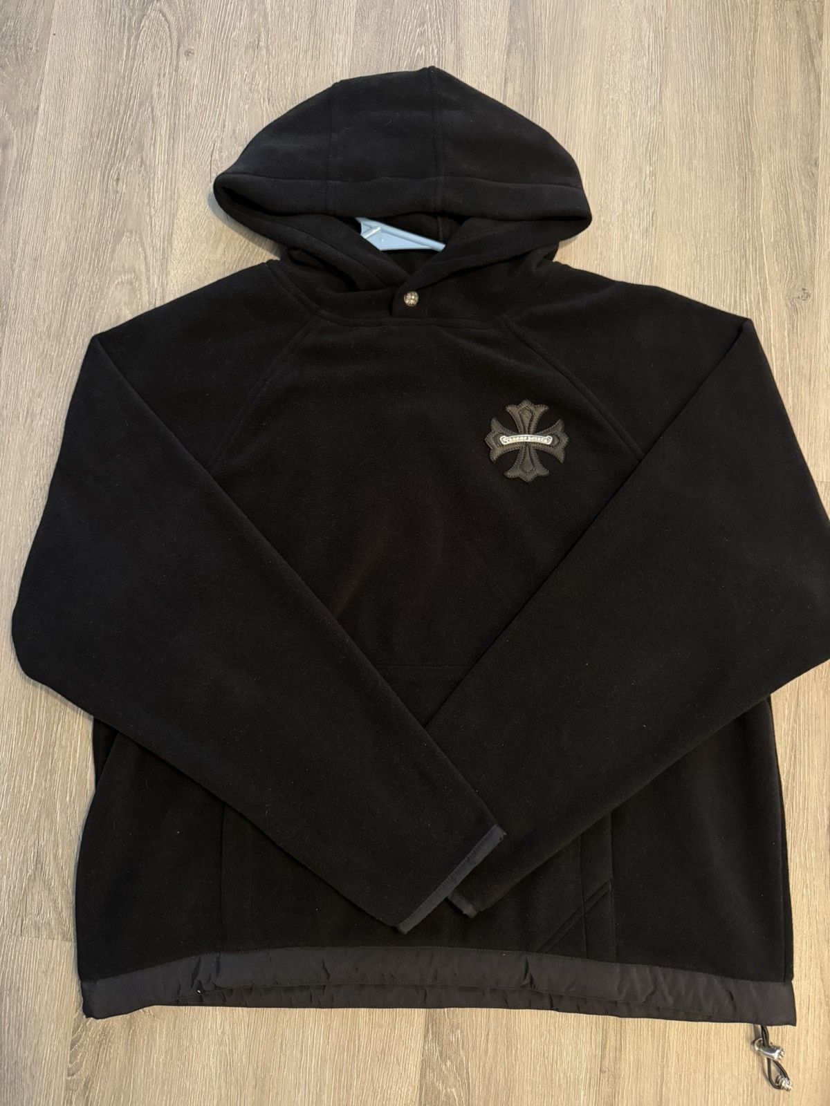 Chrome Hearts Chrome Hearts Leather Patch Fleece Pullover Size US L / EU 52-54 / 3 - 1 Thumbnail