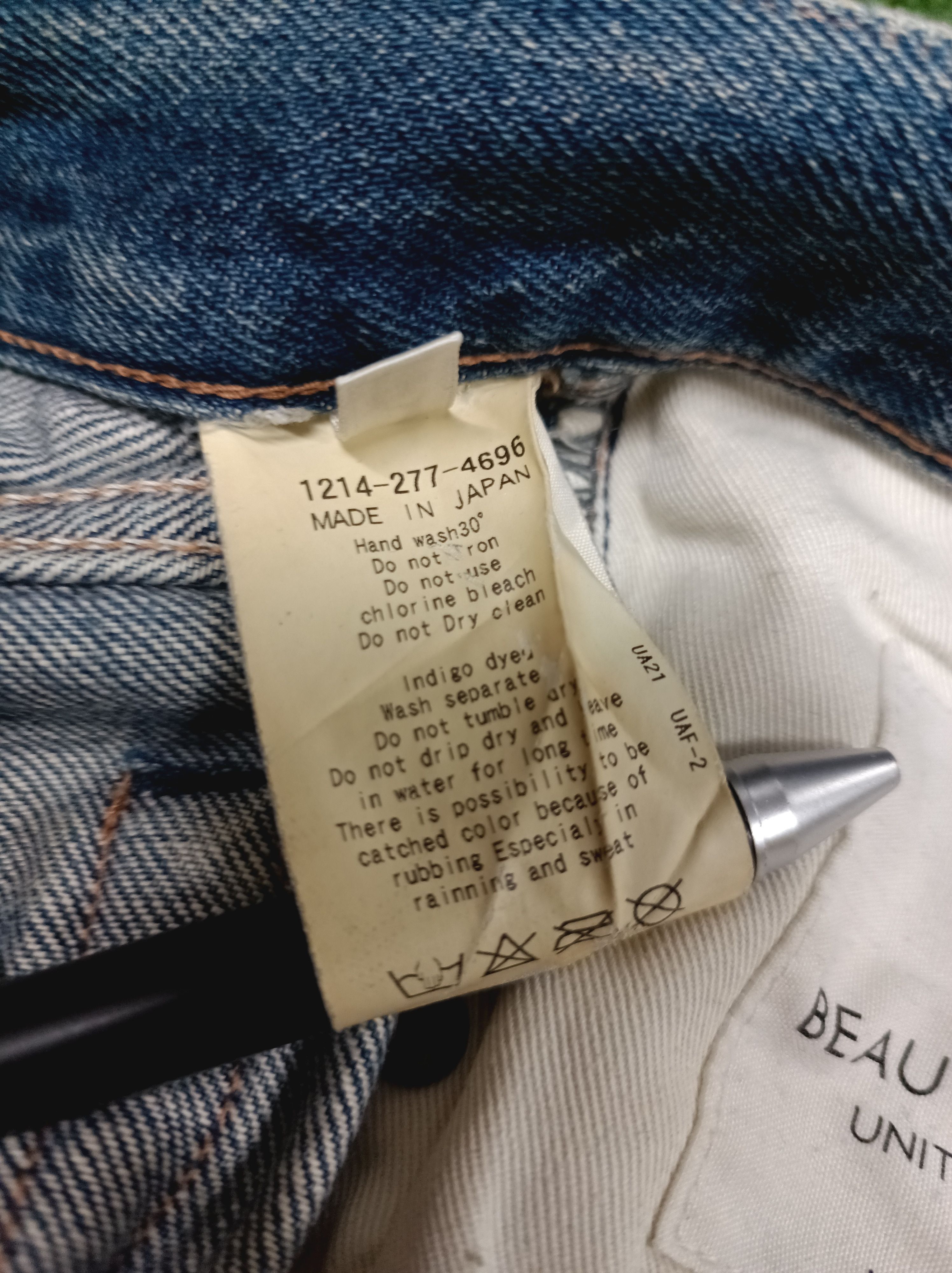 BEAUTY&YOUTH Painter Beauty & youth united arrows selvedge. Size US 31 - 4 Thumbnail