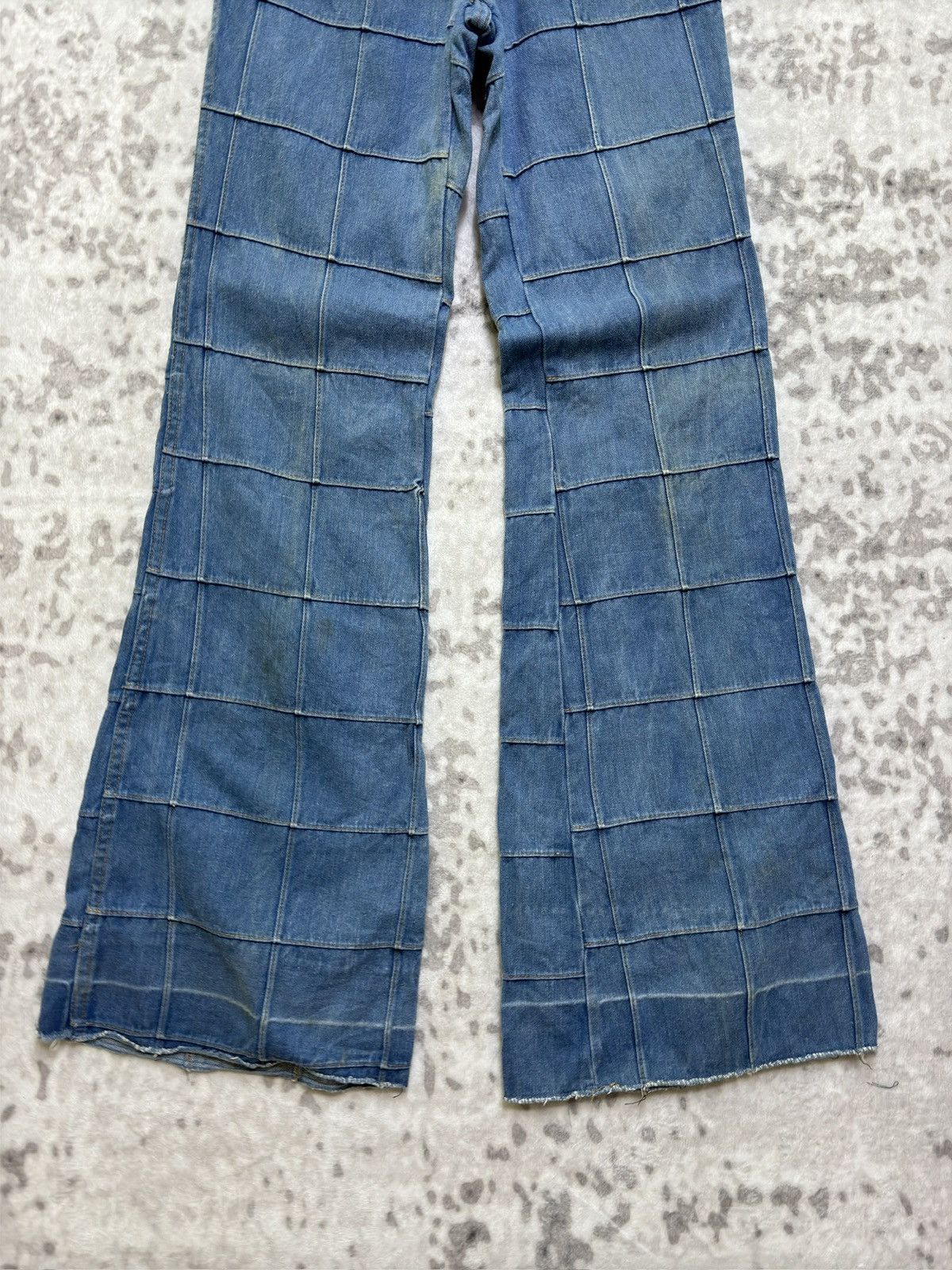 Hysteric Glamour Vintage Brittania Sportswear Reconstructed Flare Wide Leg Size US 28 / EU 44 - 6 Thumbnail