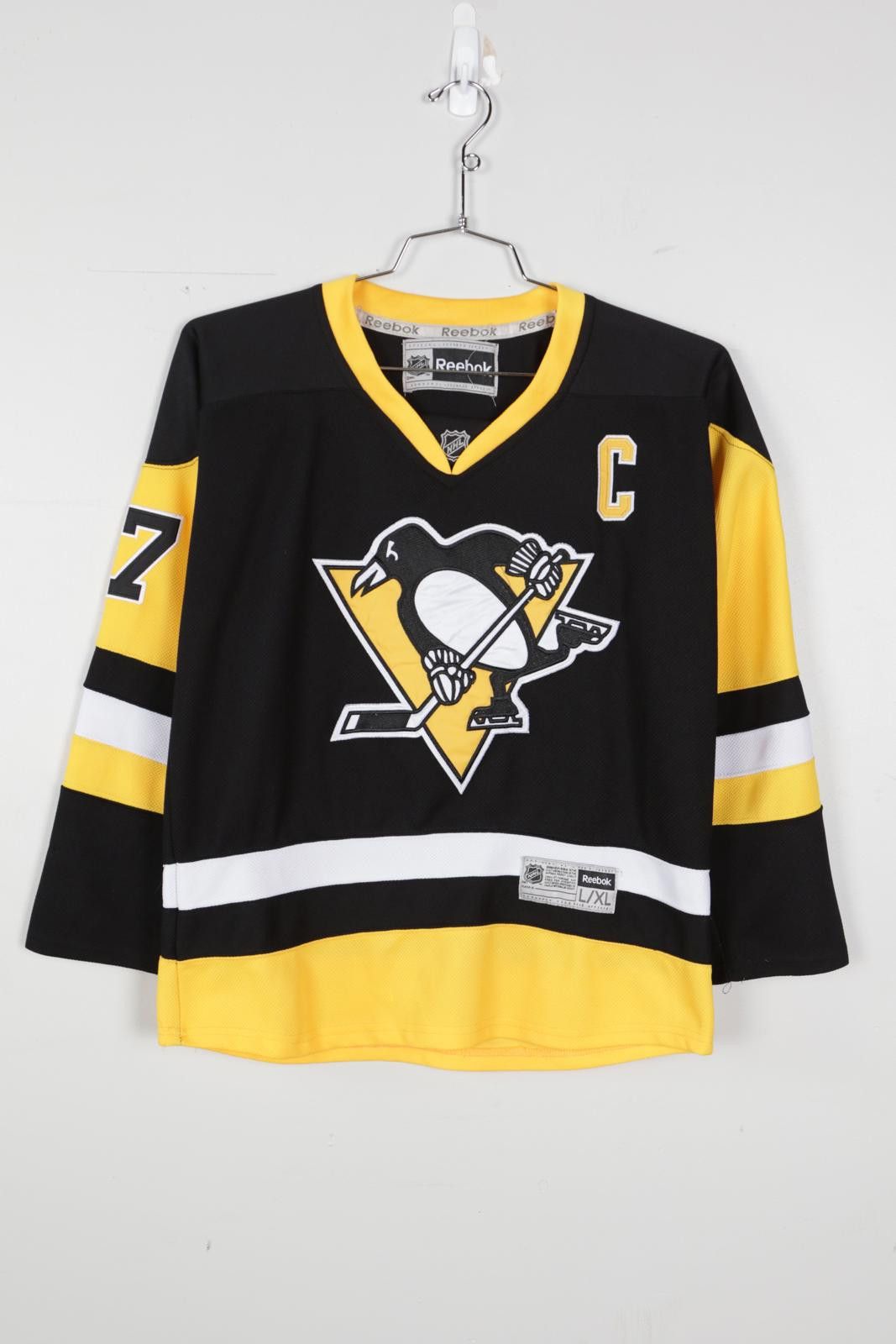 Reebok 2010's Reebok Pittsburgh Penguins Crosby #87 Hockey Jersey Size US L / EU 52-54 / 3 - 1 Thumbnail