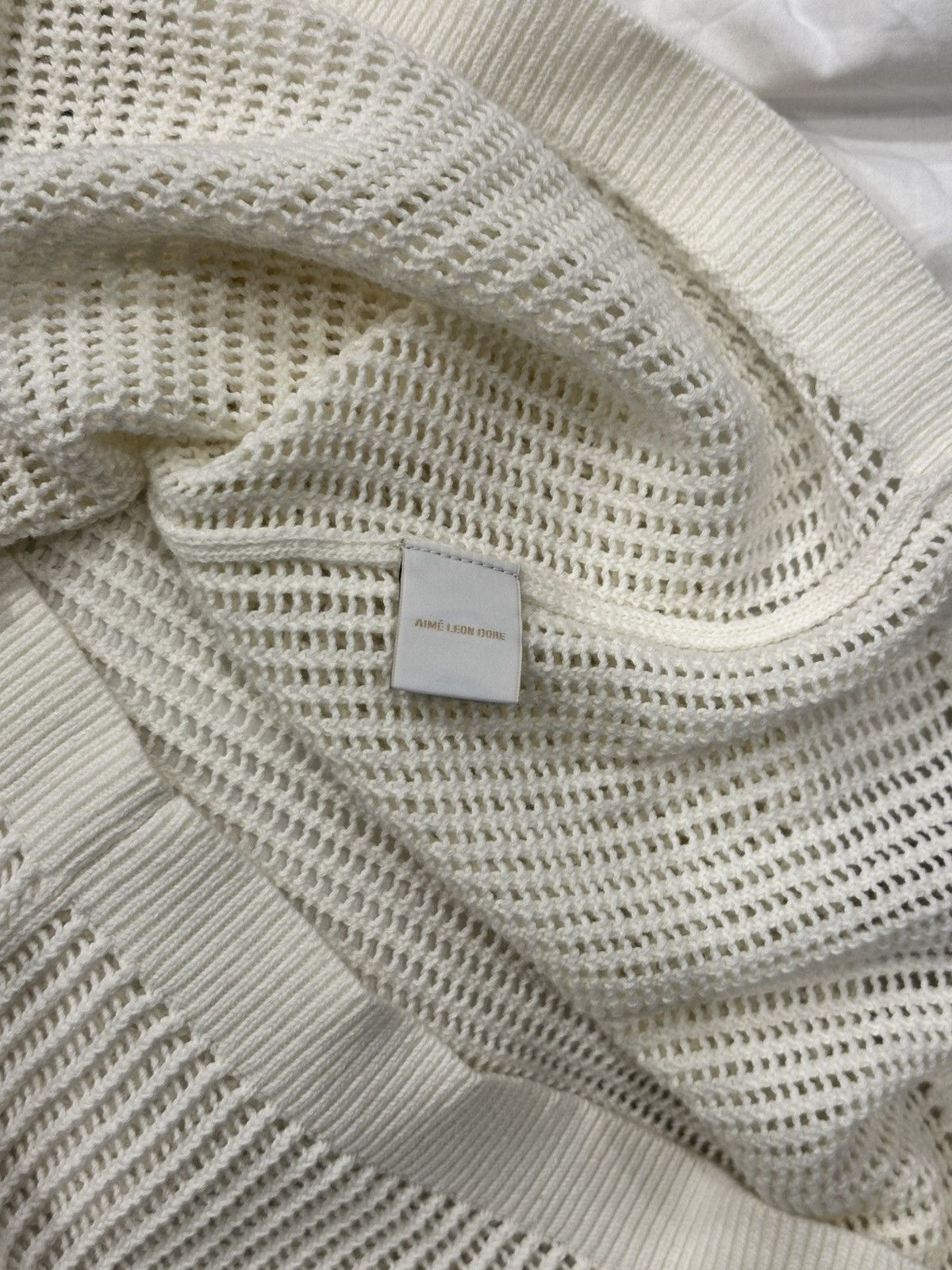 Aime Leon Dore Mesh Stripe Polo Size US L / EU 52-54 / 3 - 6 Thumbnail