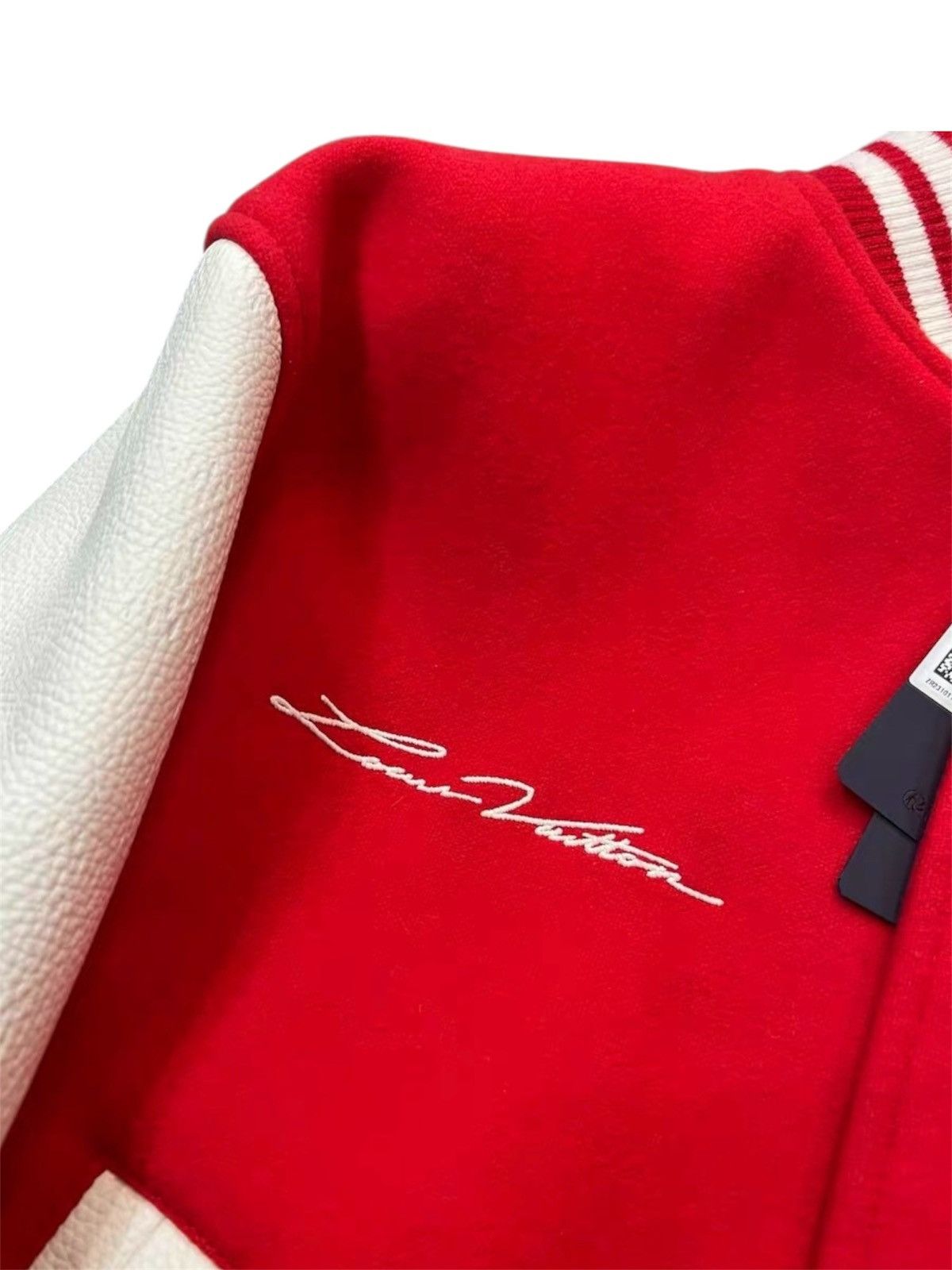 Louis Vuitton Louis Vuitton X Pharrell 46 Varsity Leather Wool Jacket Size US S / EU 44-46 / 1 - 3 Thumbnail