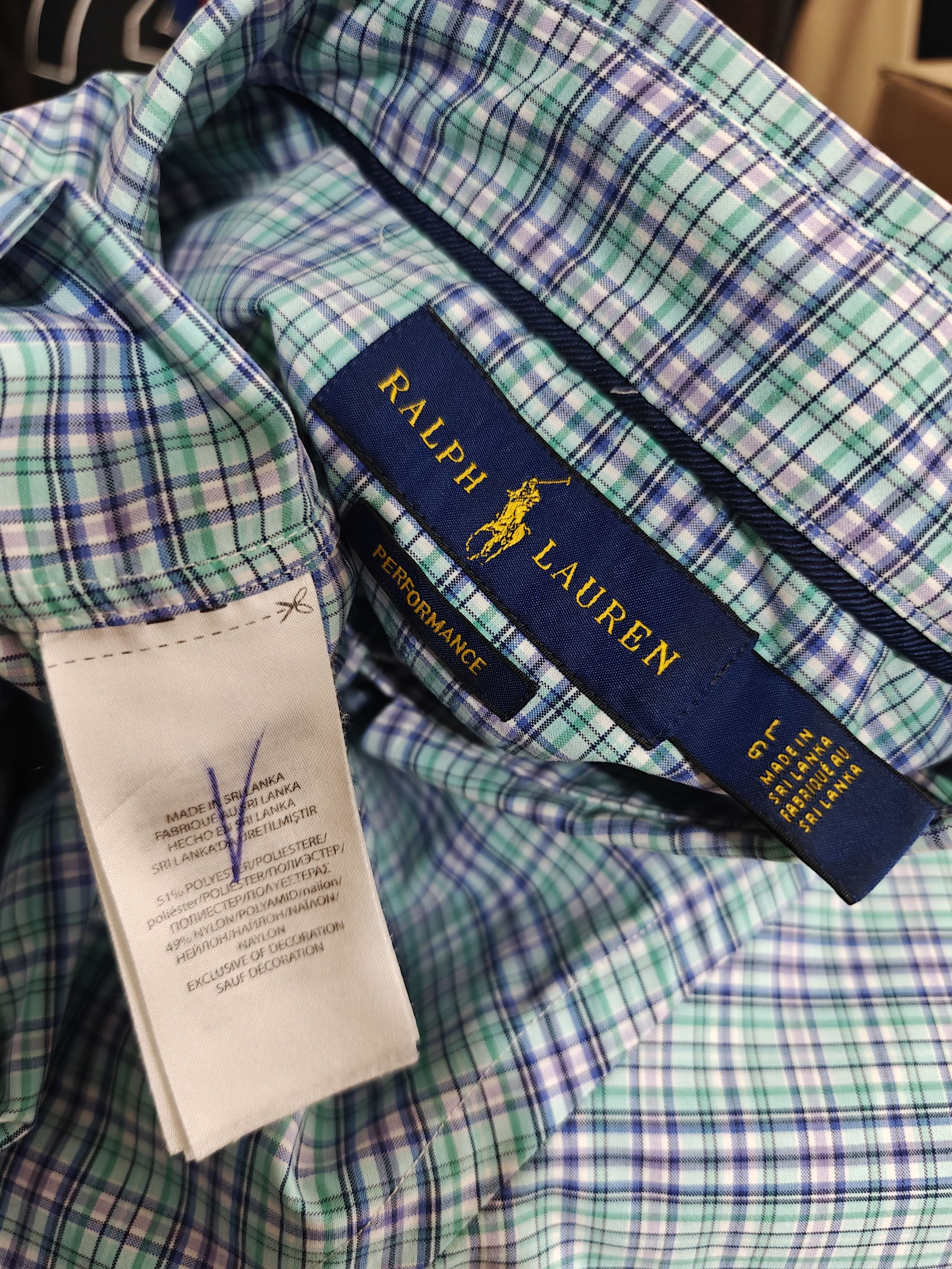 Polo Ralph Lauren Polo Ralph Lauren Check Shirt Perfomance Fit size L Size US L / EU 52-54 / 3 - 9 Thumbnail