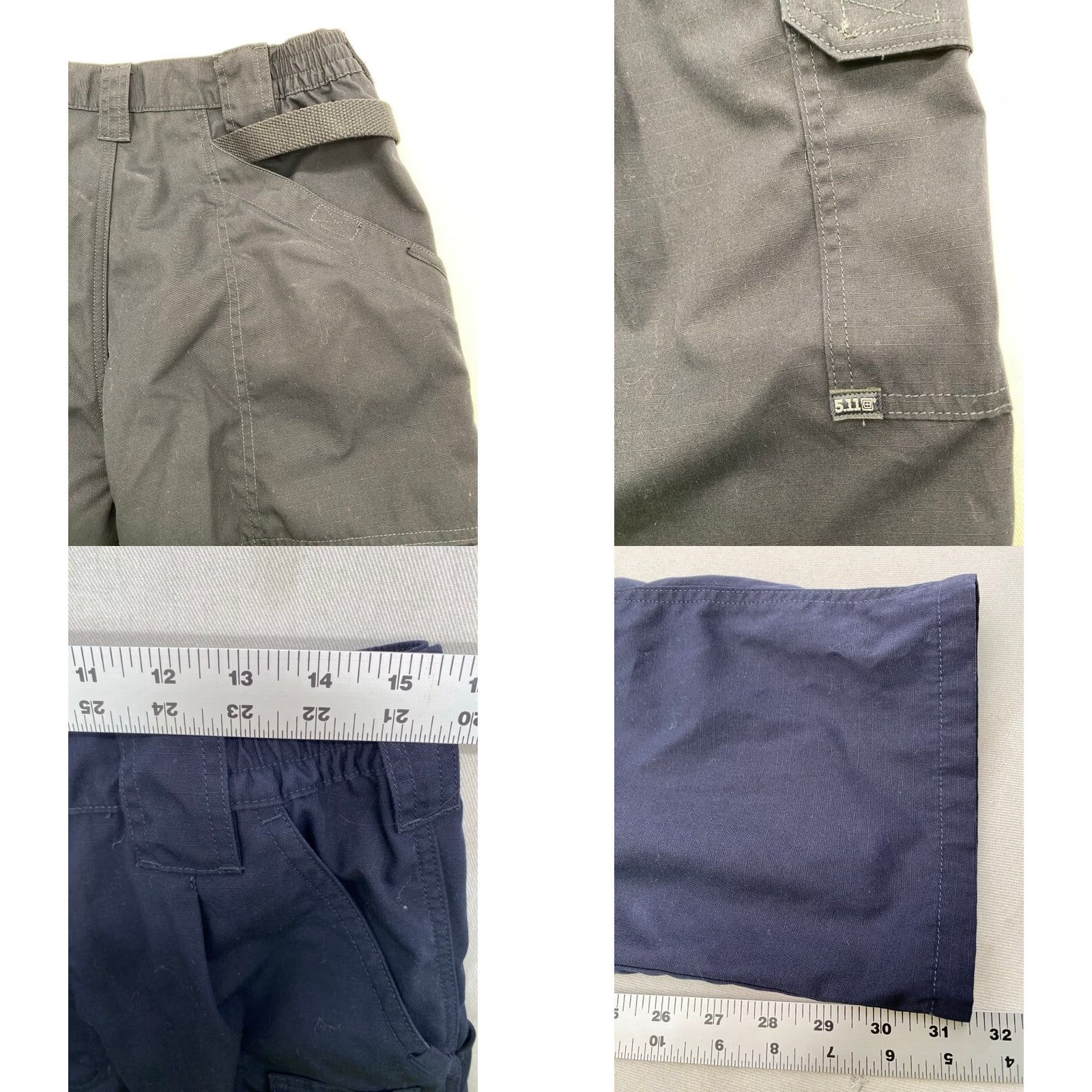 Vintage 5.11 Tactical TacLite Pro 74273-724 Pants Mens 31x31.5 Blue Ripstop 3464 Size US 31 - 9 Thumbnail
