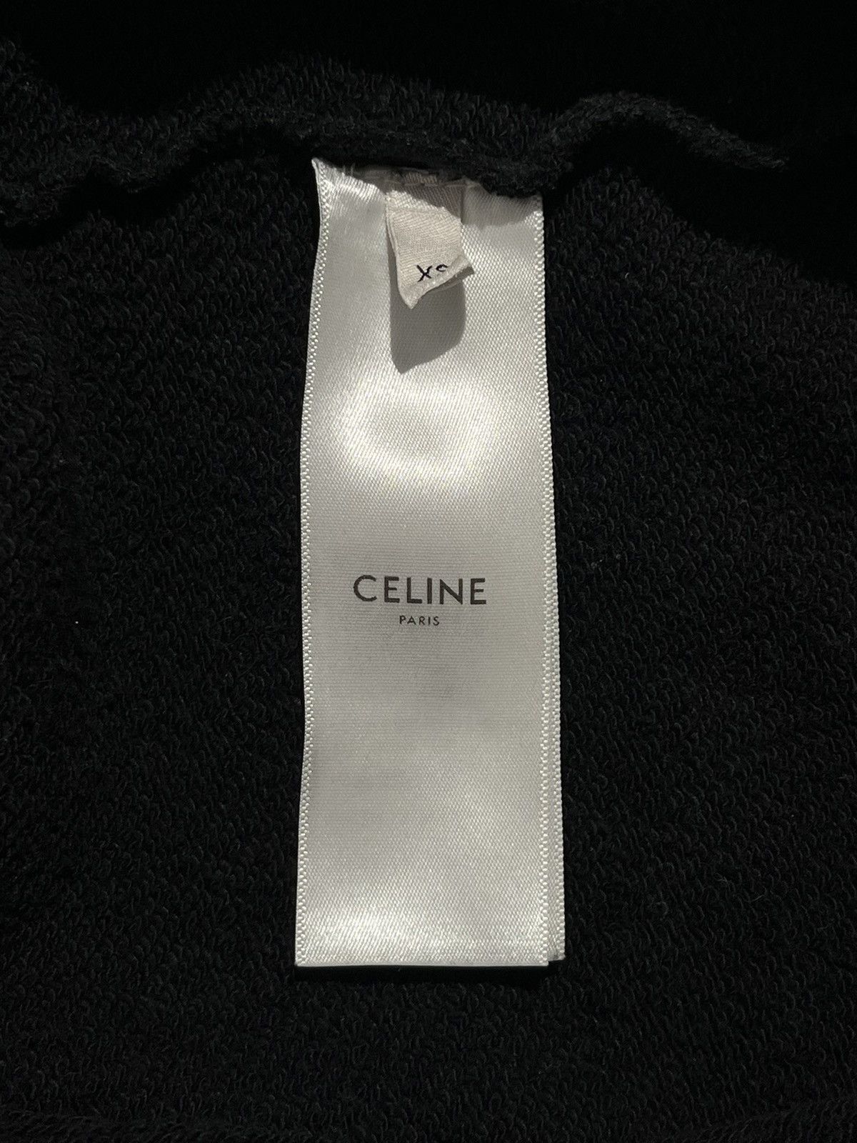 Celine SS19 Celine ‘Les Invalides’ 2018 Black Hoodie Size US XS / EU 42 / 0 - 9 Thumbnail