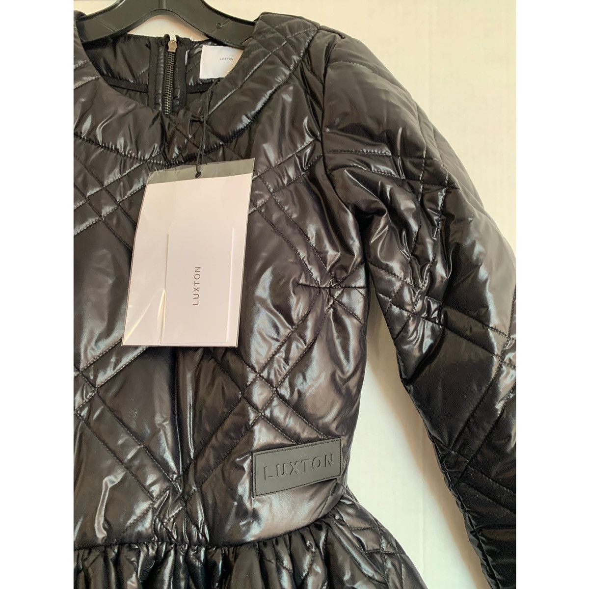 Other LUXTON BLACK QUILTED PUFFER MID DRESS Size M / US 6-8 / IT 42-44 - 11 Thumbnail