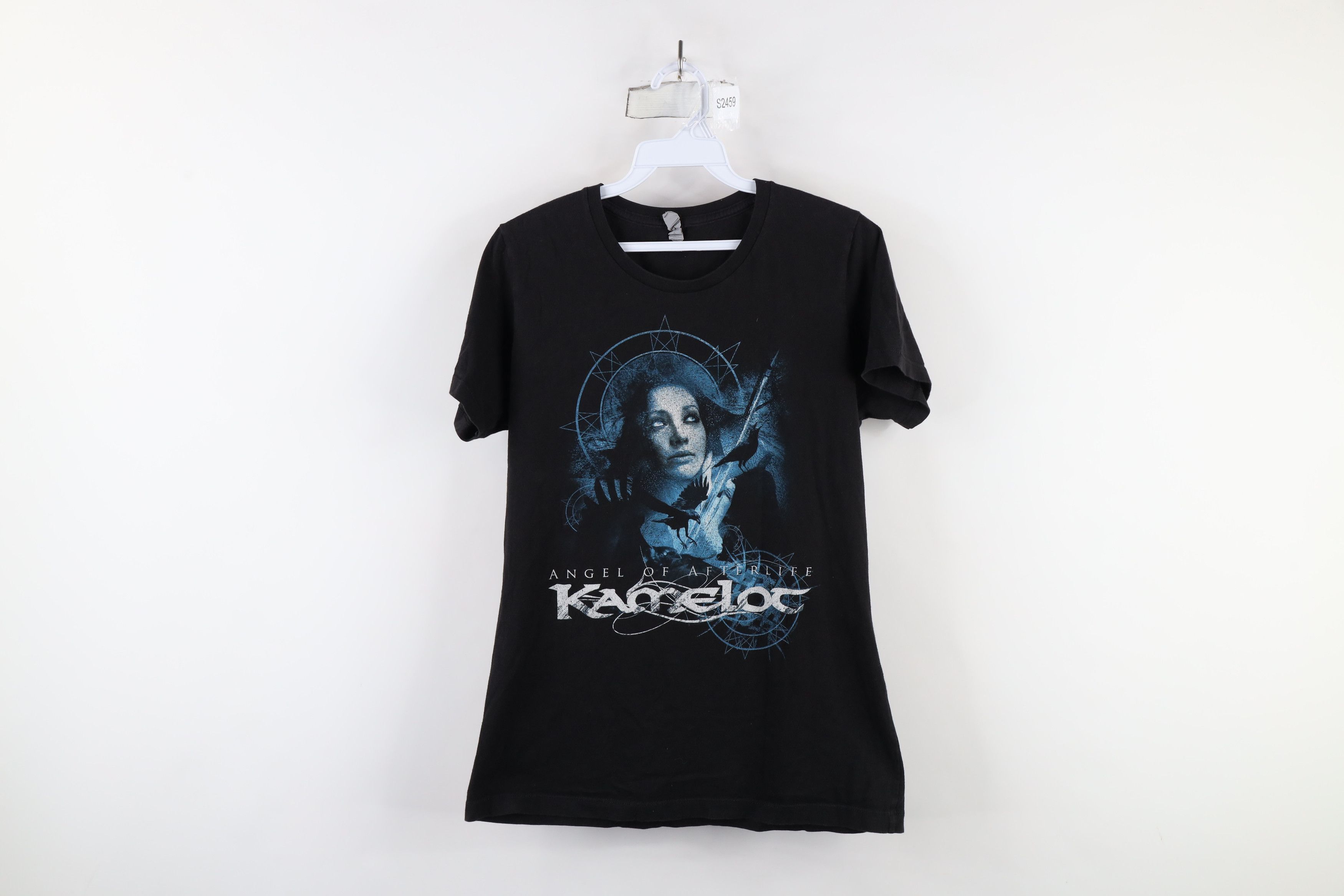 Vintage Vintage Y2K Angel of Afterlife Kamelot Band T-Shirt Black Size L / US 10 / IT 46 - 1 Thumbnail
