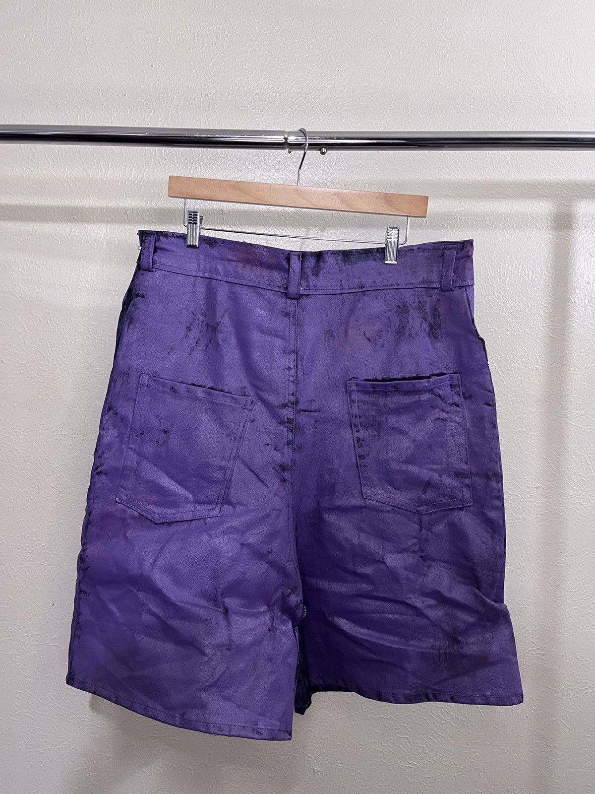 Other Temporary From Brazil Purple Colossal Drop Shorts Size US 34 / EU 50 - 3 Thumbnail