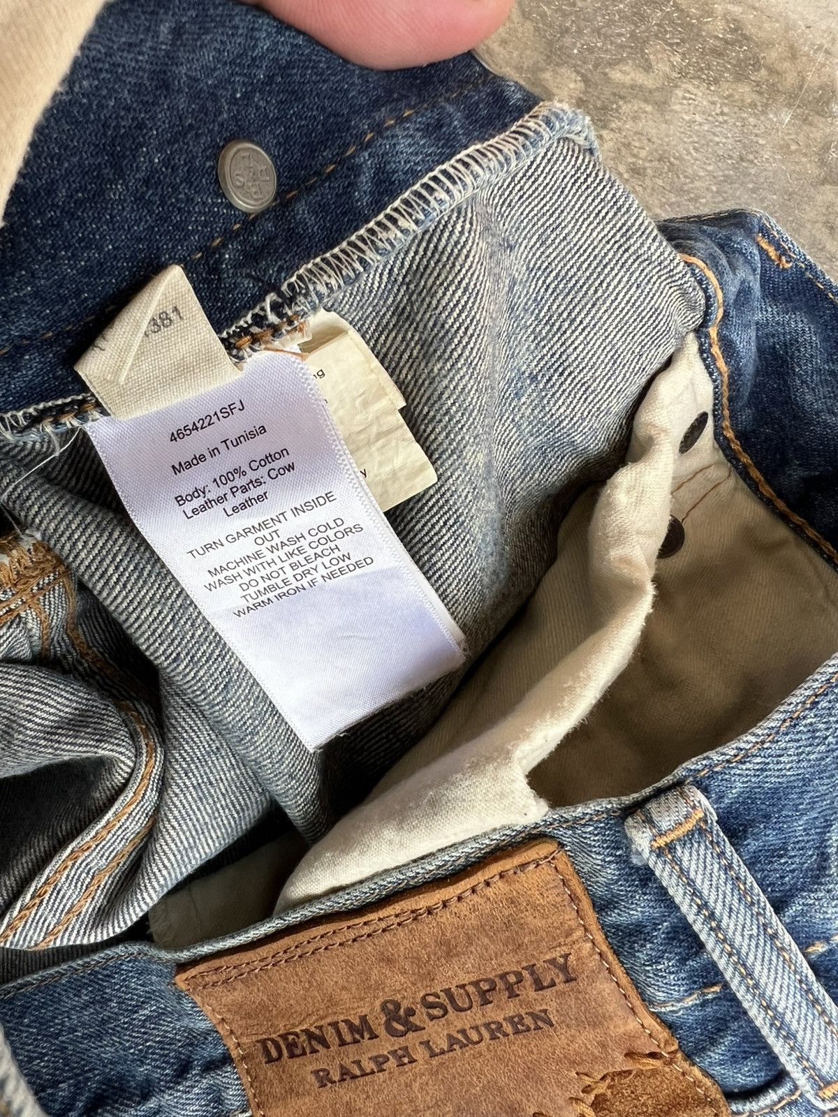 Denim & Supply Ralph Lauren Vintage Distressed Denim & Supply Ralph Lauren Jean Size US 32 / EU 48 - 23 Thumbnail