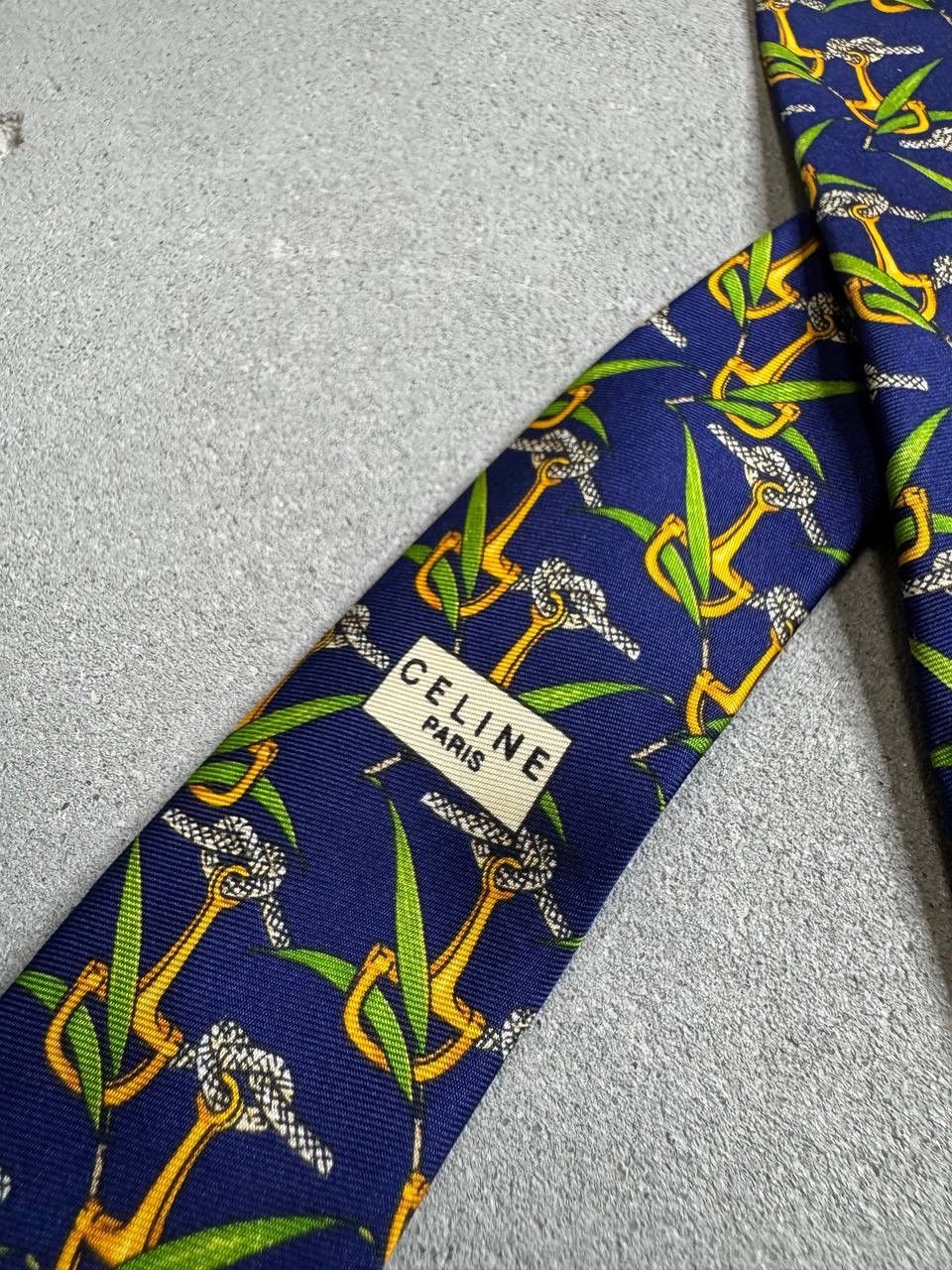 Celine Celine Vintage Luxury Tie Size ONE SIZE - 3 Thumbnail
