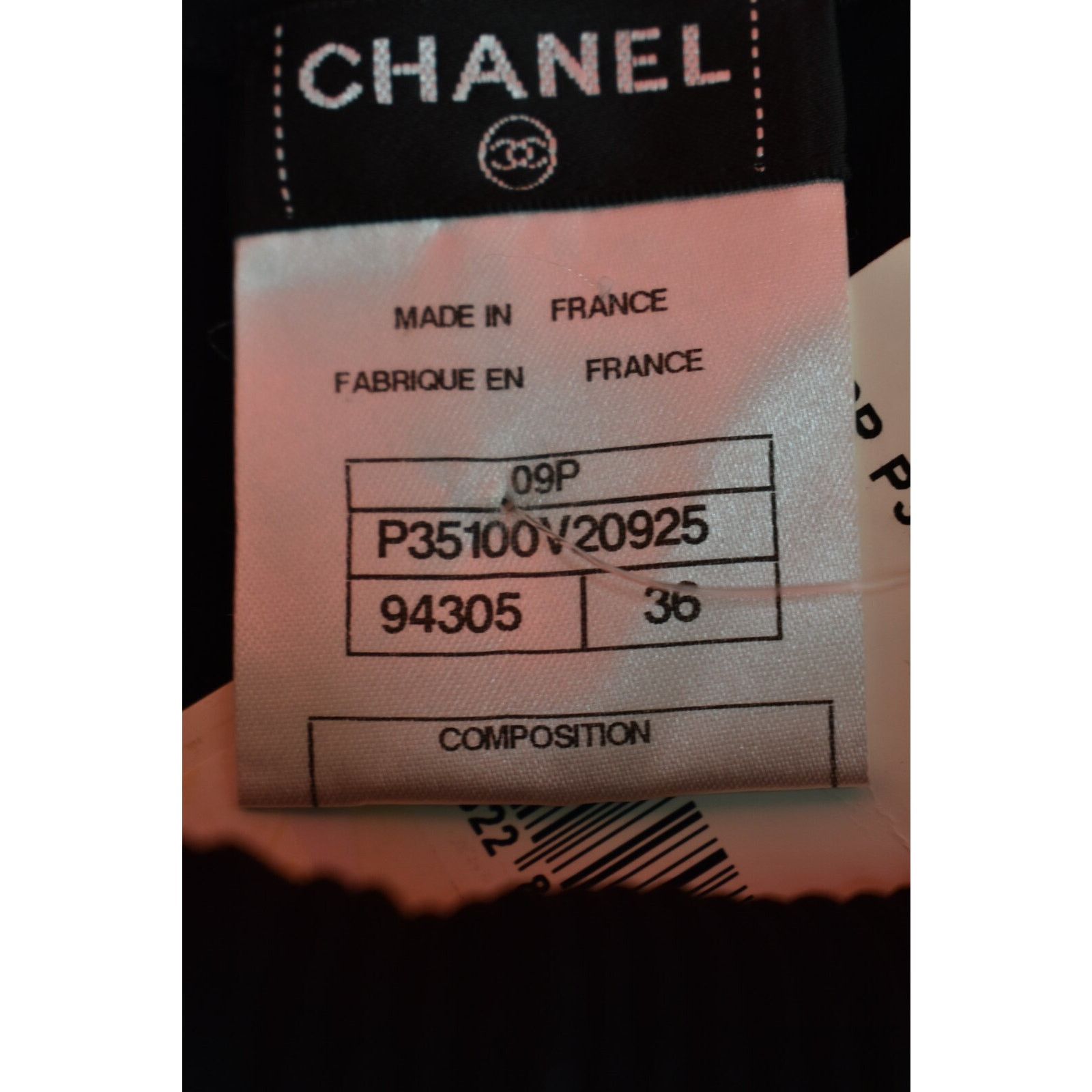 Chanel NEW CHANEL BLACK VISCOSE SLEEVELESS EVENING DRESS 36 FR $2K Size S / US 4 / IT 40 - 12 Thumbnail