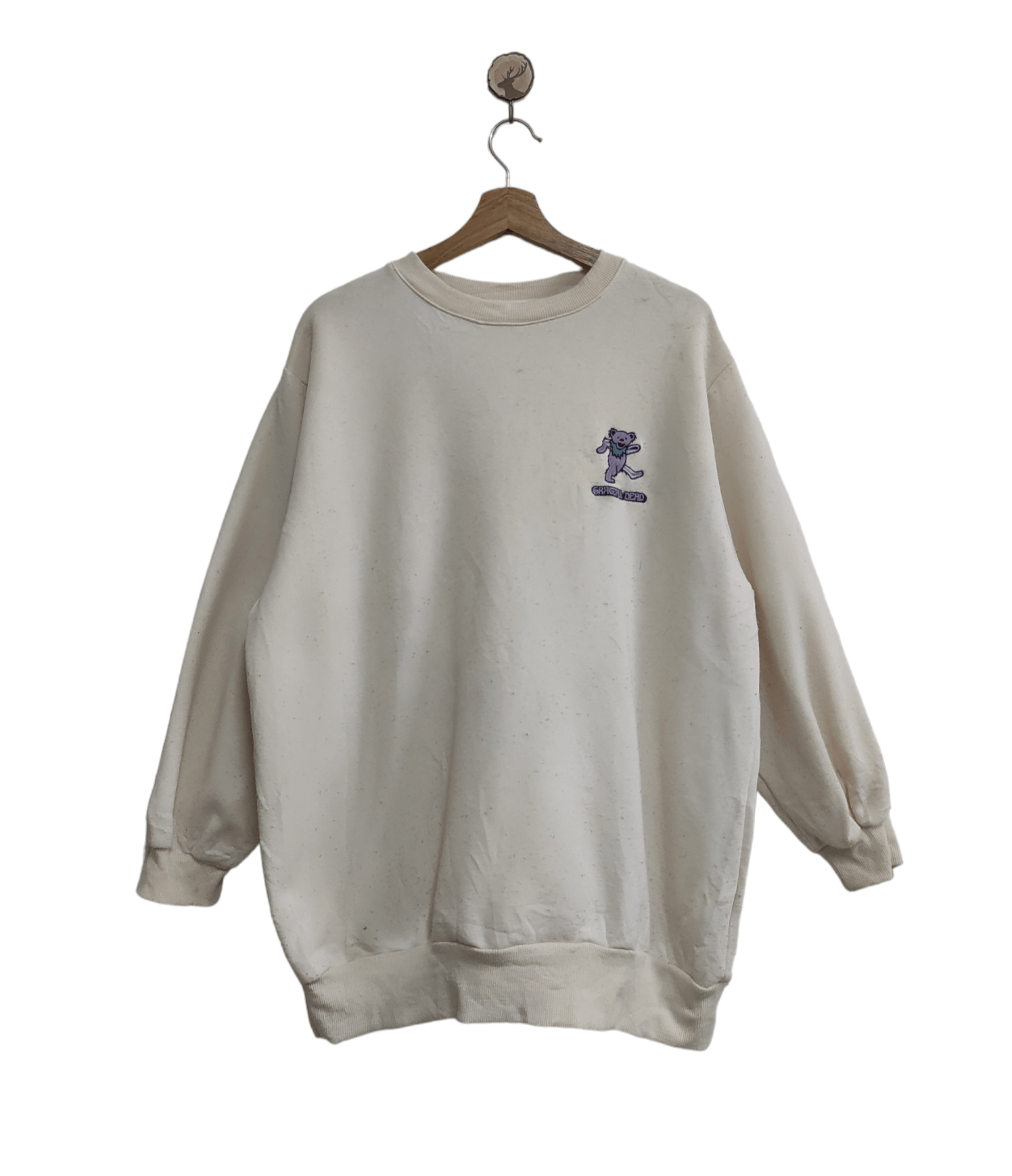 Band Tees × Grateful Dead Grateful Dead Dancing Bear Sweatshirt Size US L / EU 52-54 / 3 - 3 Thumbnail