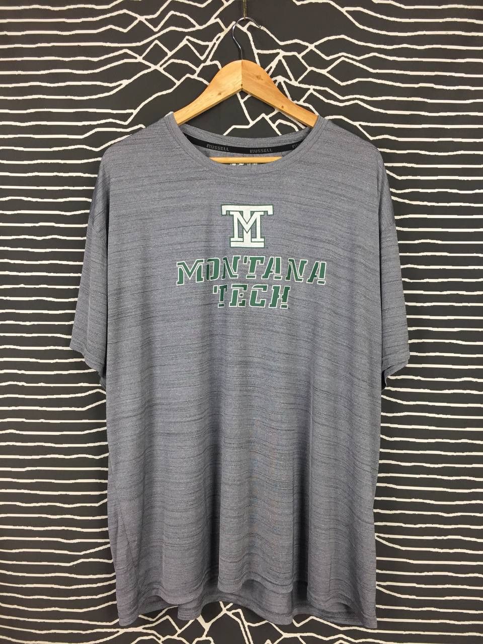 Russell Athletic × Vintage Russell Athletic Montana Tech Orediggers Arch Tee Size US XXL / EU 58 / 5 - 2 Thumbnail