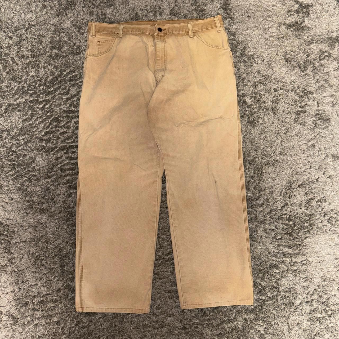 Dickies Dickies Men's Tan and Cream Jeans Size US 32 / EU 48 - 3 Thumbnail