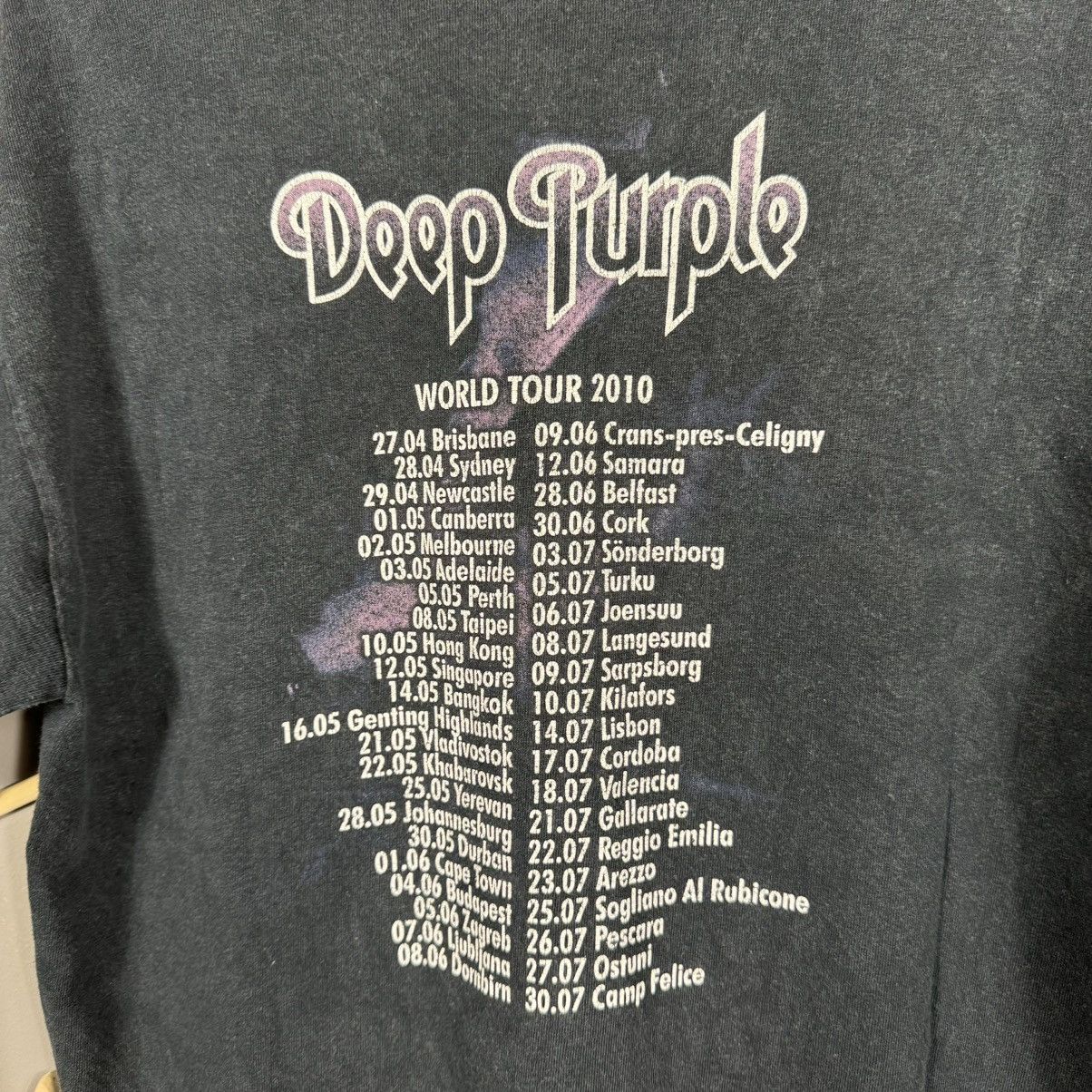 Band Tees × Vintage 2010 Deep Purple World Tour T-shirt Size US M / EU 48-50 / 2 - 6 Thumbnail