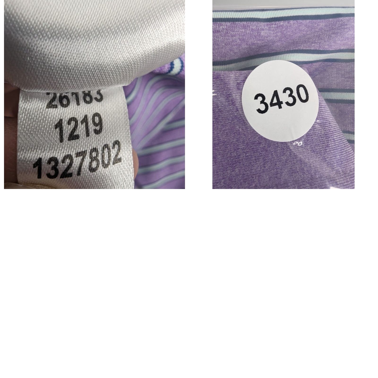Footjoy FootJoy Polo Shirt Mens M Purple Striped Golf Breathable Stretch Easy Care Short Sleeve - Preppy Casual Activewear Size US M / EU 48-50 / 2 - 8 Thumbnail
