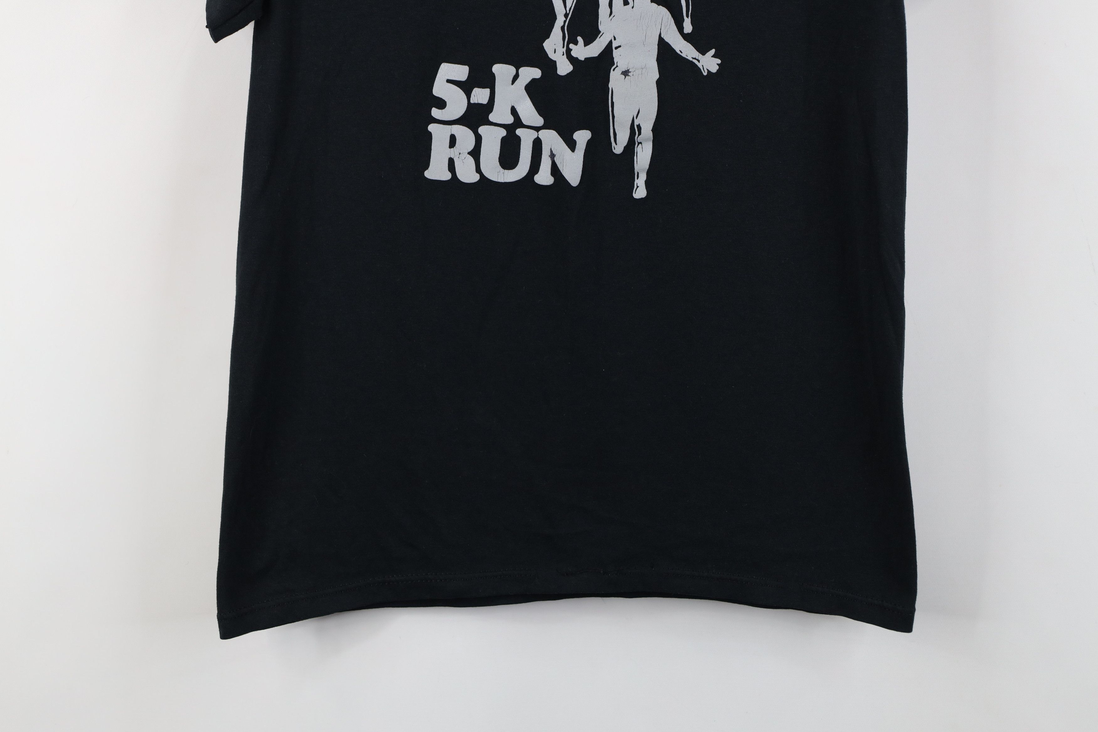 Vintage Vintage 80s 90s 5k Run Road Race Running T-Shirt USA Size S / US 4 / IT 40 - 3 Thumbnail