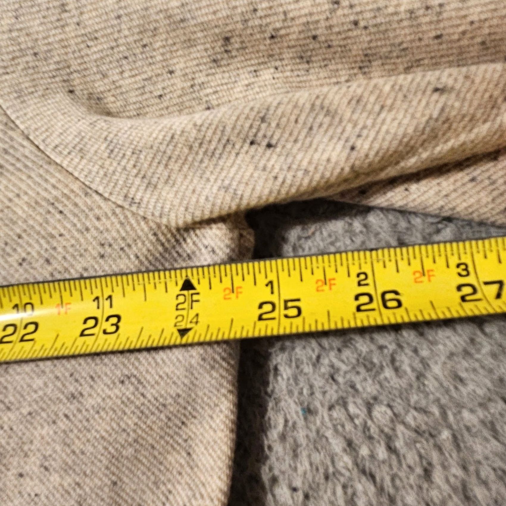 Madewell Madewell Shirt Mens XL Off-White Twill Donegal Long Sleeve Button Down New Size US XL / EU 56 / 4 - 7 Thumbnail