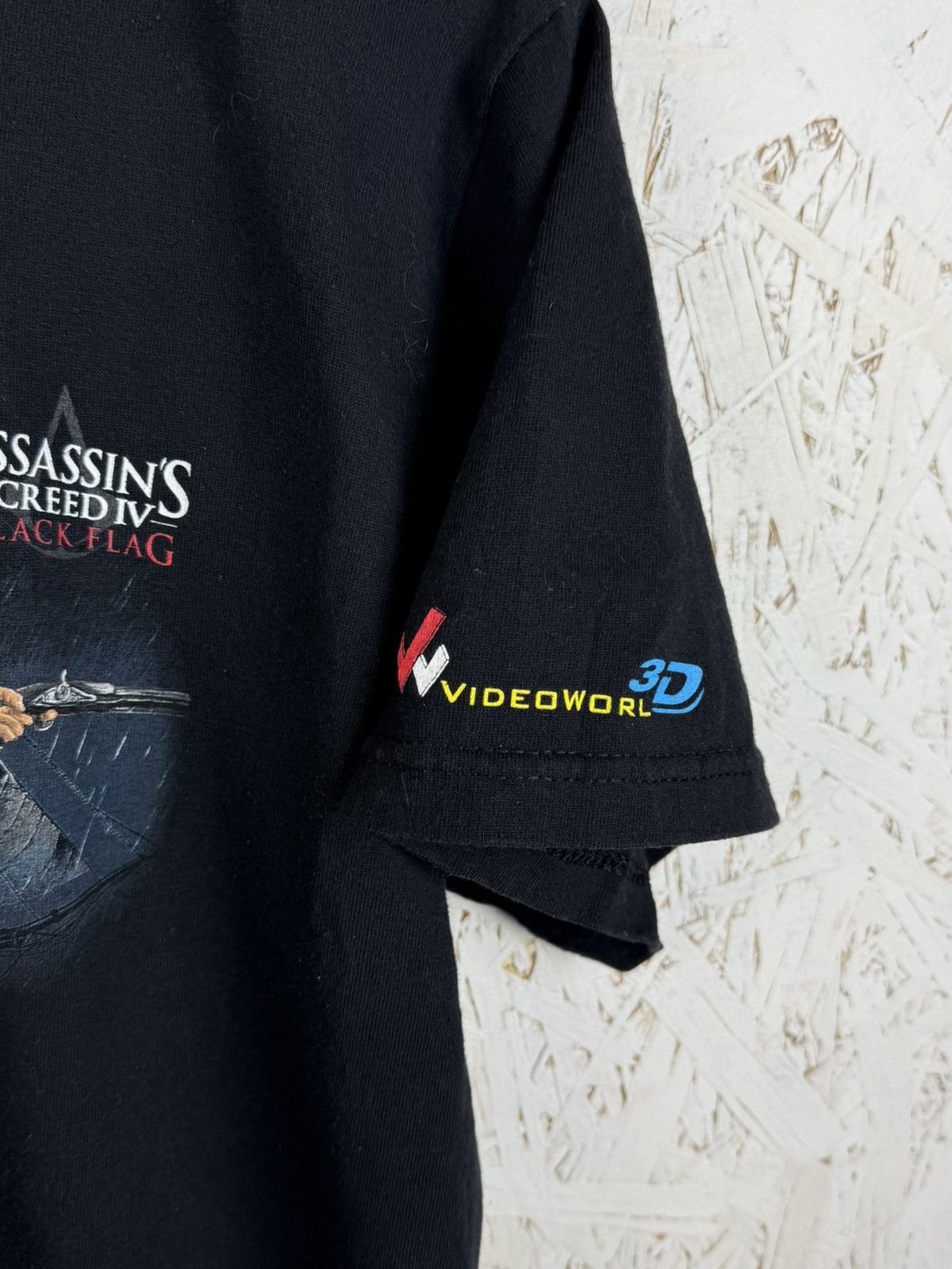 Vintage Assassin’s Creed IV Black Flag 2013 Ubisoft Game Promo Tee M Size US M / EU 48-50 / 2 - 3 Thumbnail