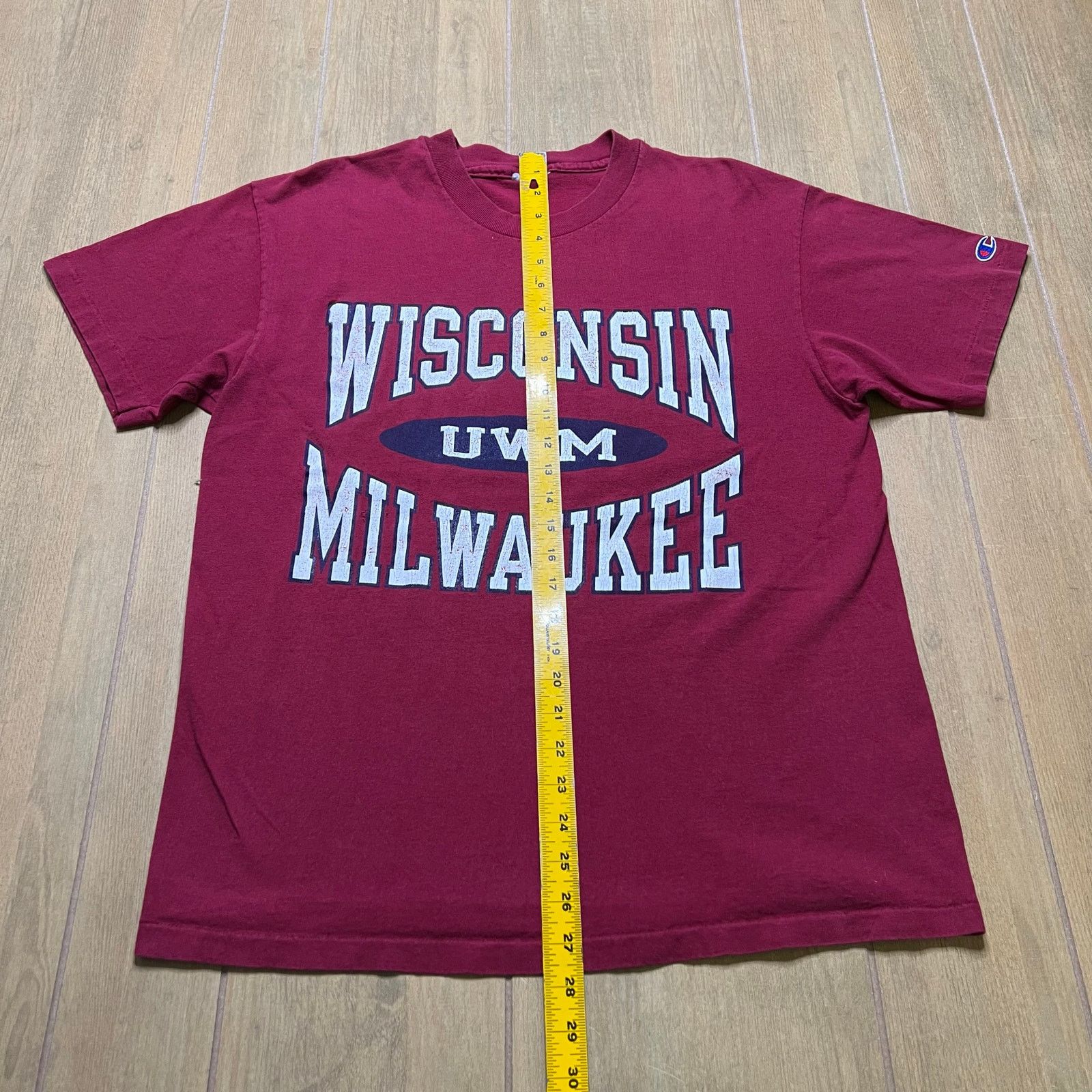 Champion Vintage Champion t-shirt University Wisconsin Milwaukee L Size US L / EU 52-54 / 3 - 5 Thumbnail
