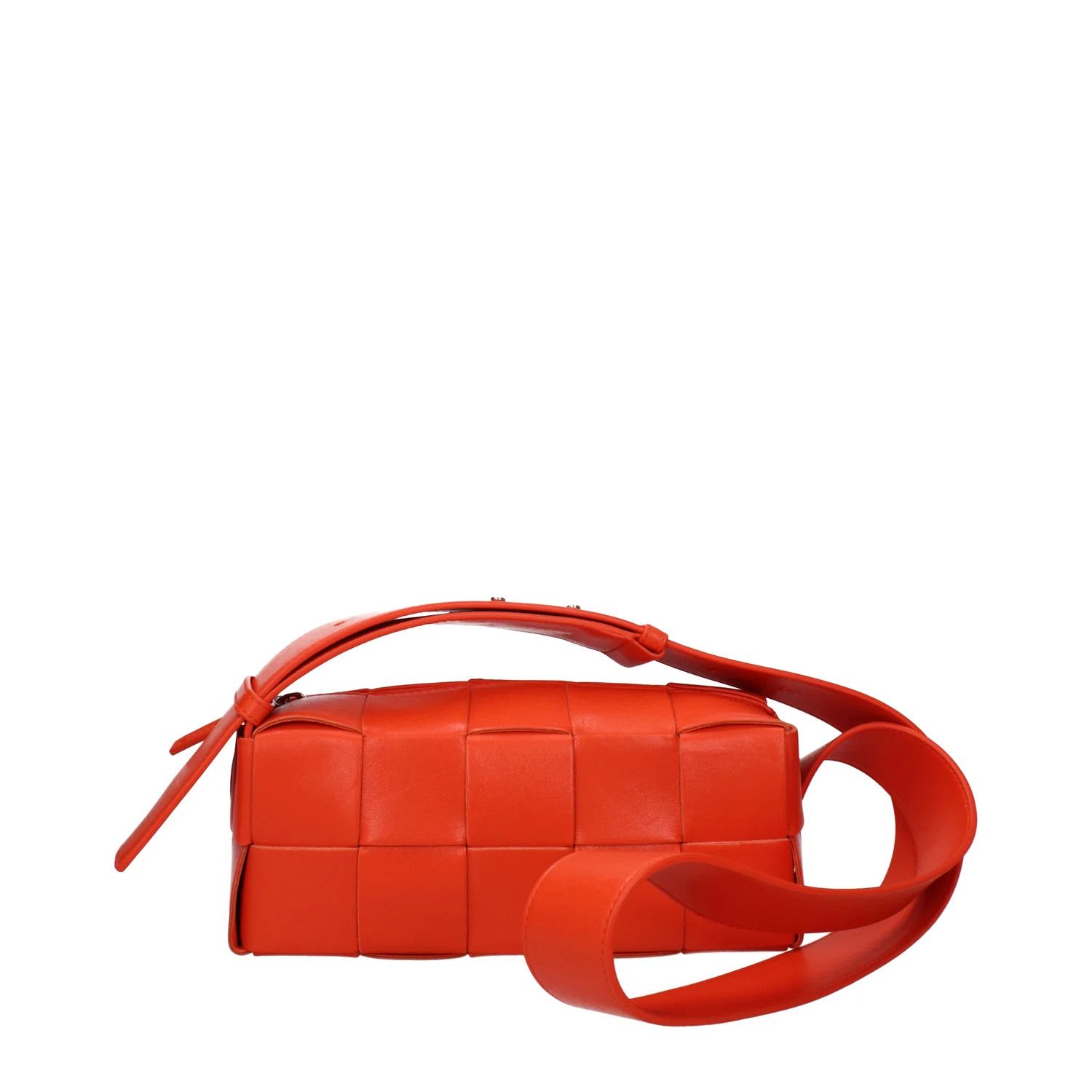 Bottega Veneta ob1o1e0325 Size: OS / Leather Crossbody Bag in Orange Size ONE SIZE - 3 Thumbnail