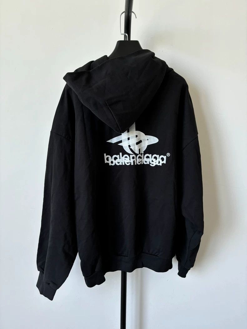 Balenciaga Balenciaga Phantom Overlay Hoodie Size US L / EU 52-54 / 3 - 2 Thumbnail