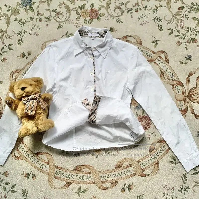 Burberry Burberry White Cotton Women's Shirt. Size M / US 6-8 / IT 42-44 - 5 Thumbnail