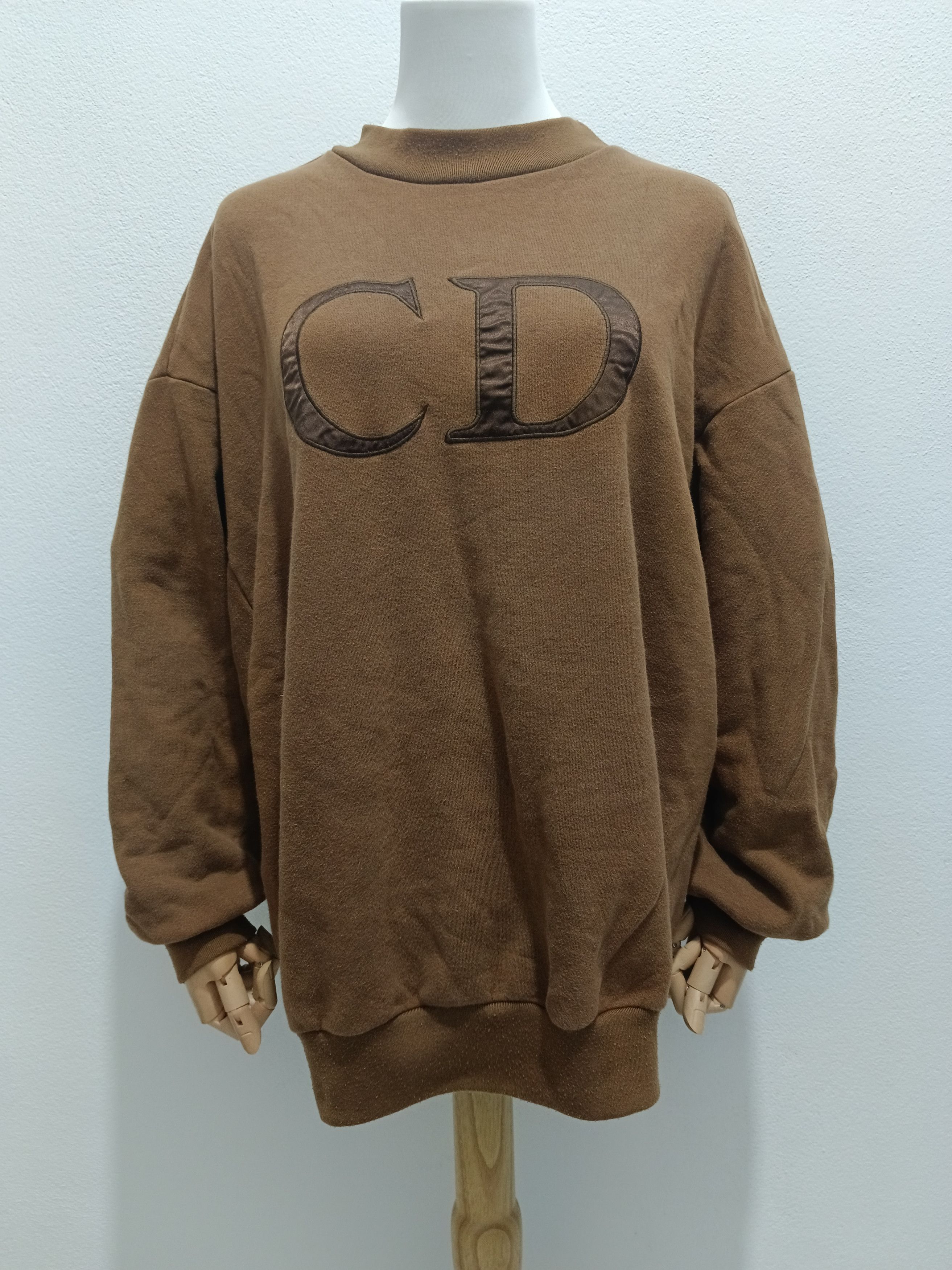 Dior CD SPELLOUT CHRISTIAN DIOR VINTAGE 90s SWEATSHIRT Size US L / EU 52-54 / 3 - 2 Thumbnail