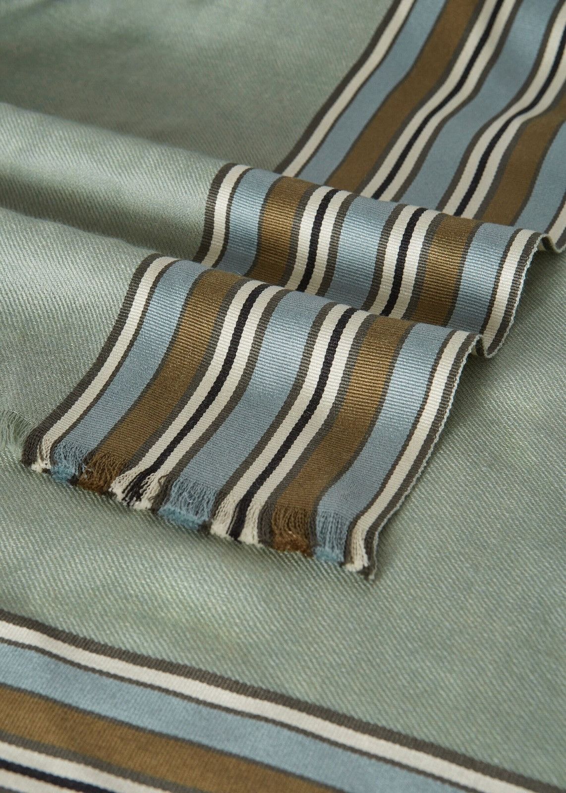 Loro Piana o1srvl11e0824 Size: OS / Suitcase Stripe Cape in Multicolor Size ONE SIZE - 3 Thumbnail