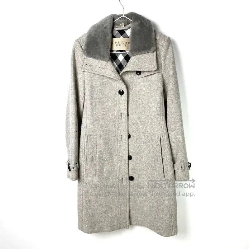 Burberry Burberry Grey Wool Women's Cardigan. Size S / US 4 / IT 40 - 1 Thumbnail