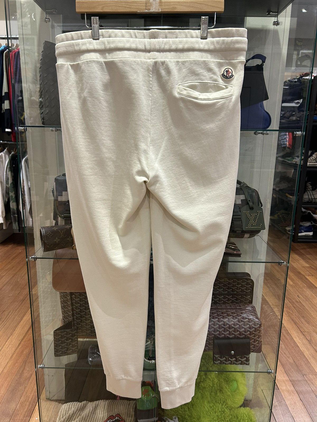 Moncler Moncler Sweatpants - Beige Size US 36 / EU 52 - 2 Thumbnail