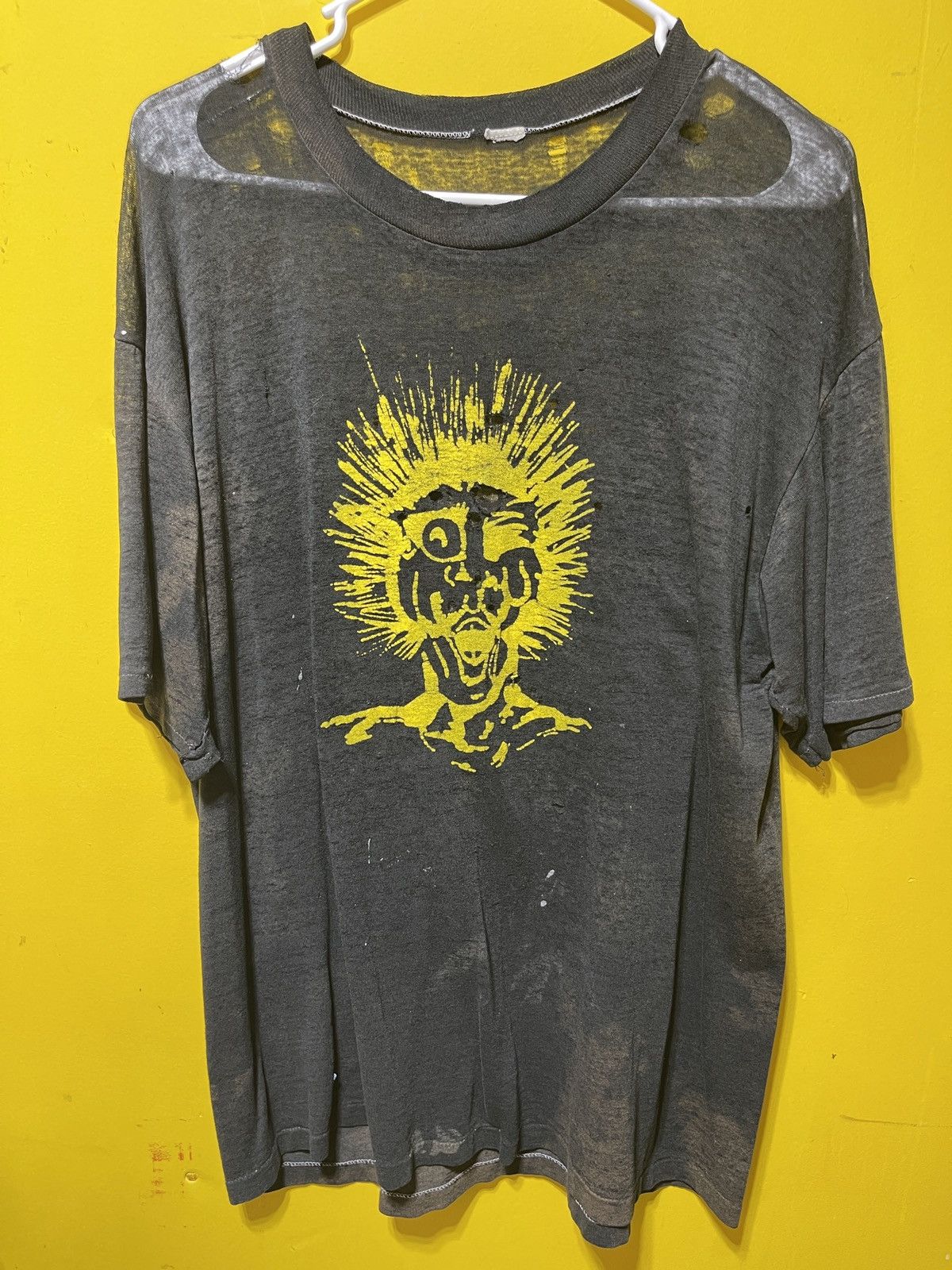 Vintage Distressed Paper thin Vintage Audio Advisors T-Shirt Size US XL / EU 56 / 4 - 1 Thumbnail