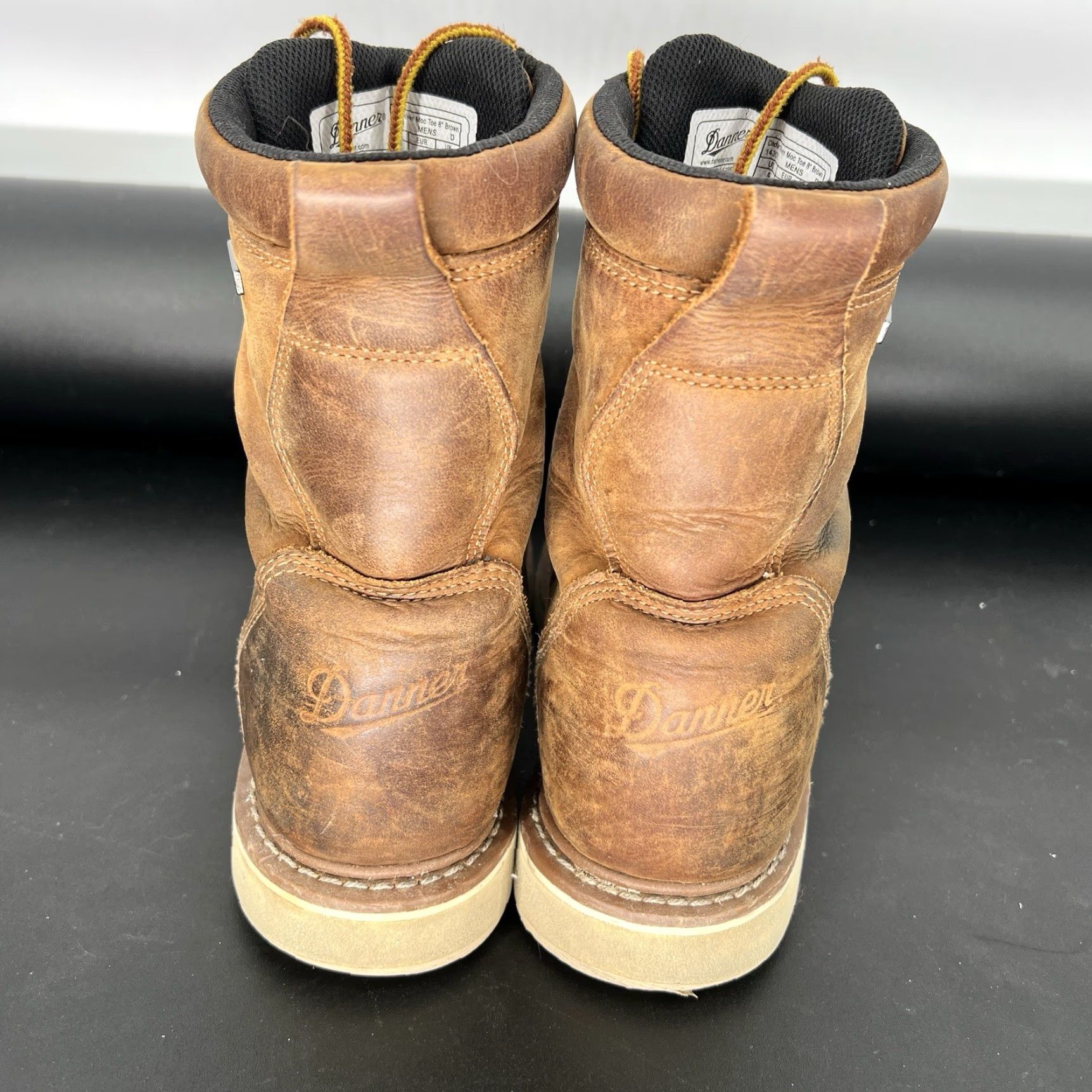 Danner Danner Cedar River 14302 Moc Toe 8" Boots Mens Work Brown Leather 9 D GUC Size US 9 / EU 42 - 4 Thumbnail