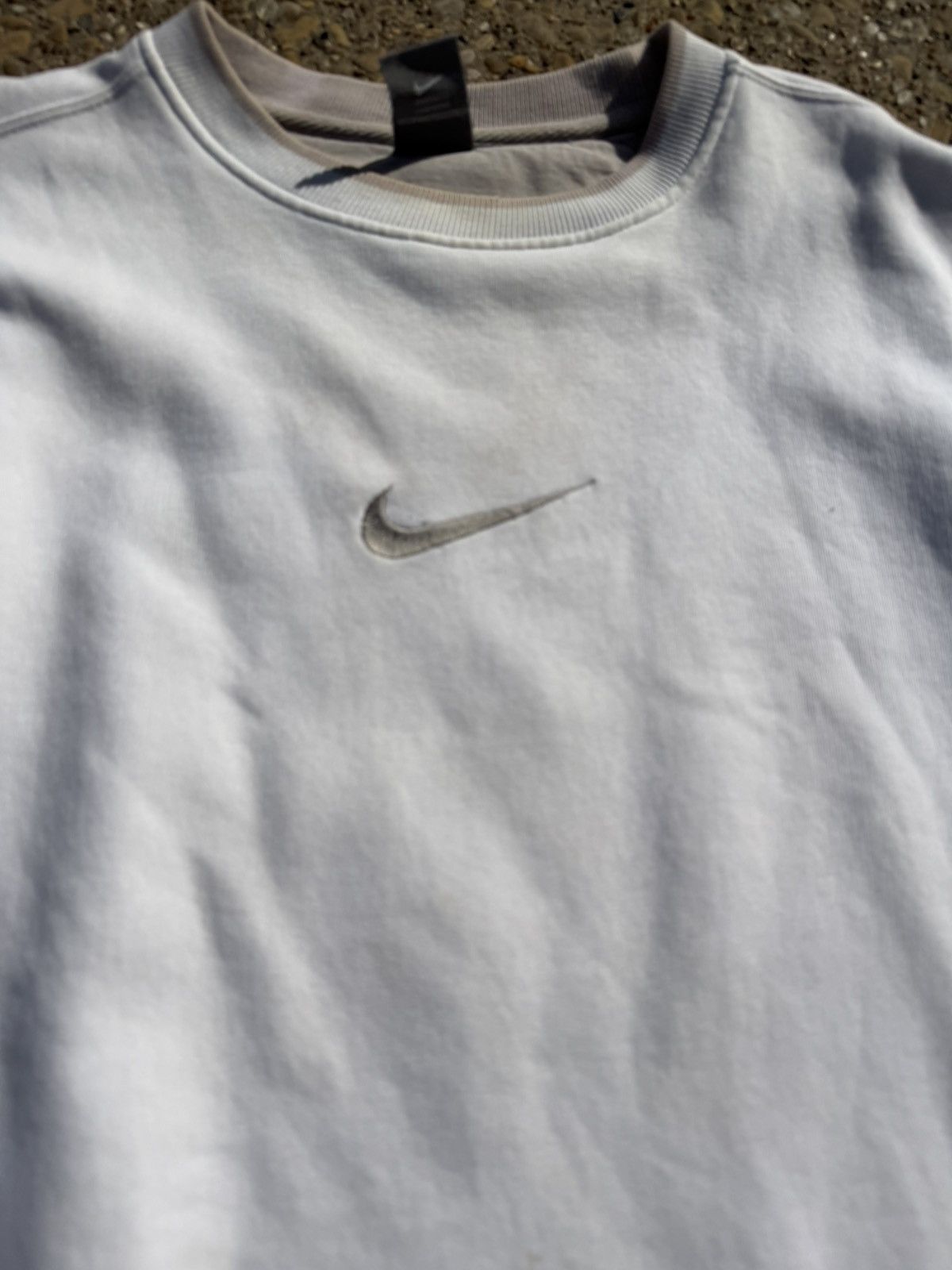 Nike Vintage Oversized Center Swoosh Nike Sweatshirt Size US XL / EU 56 / 4 - 2 Thumbnail