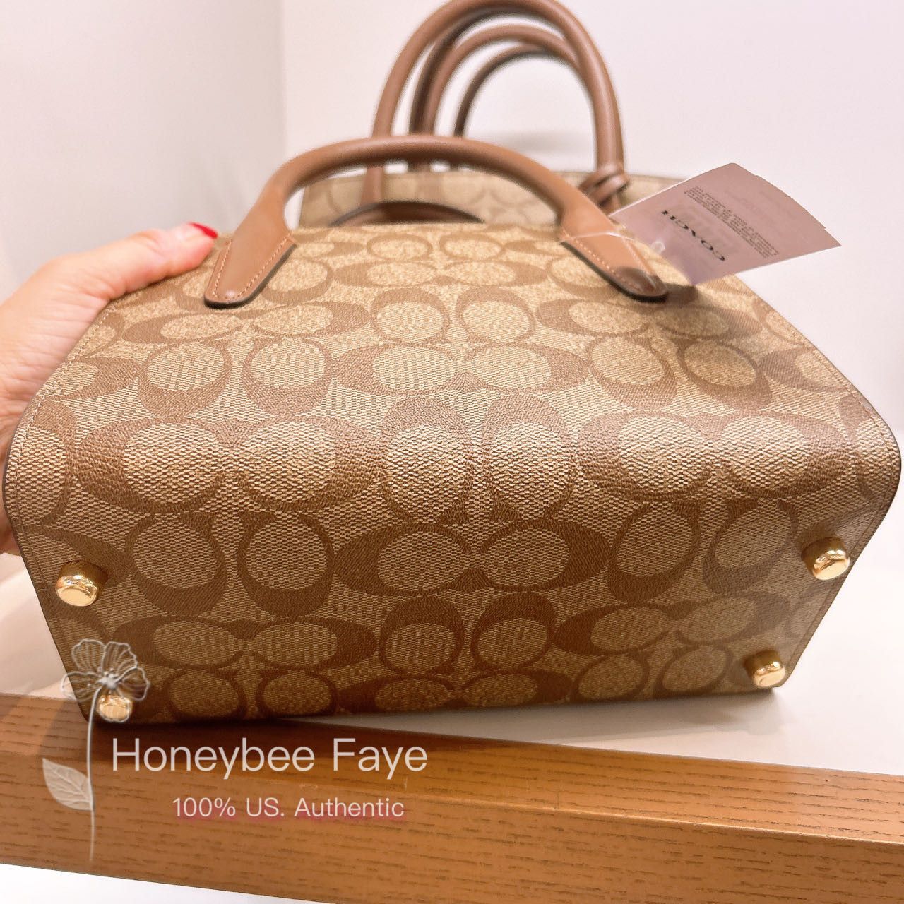 Coach Andrea Carryall Bag In Signature Canvas CP083 Size ONE SIZE - 2 Thumbnail