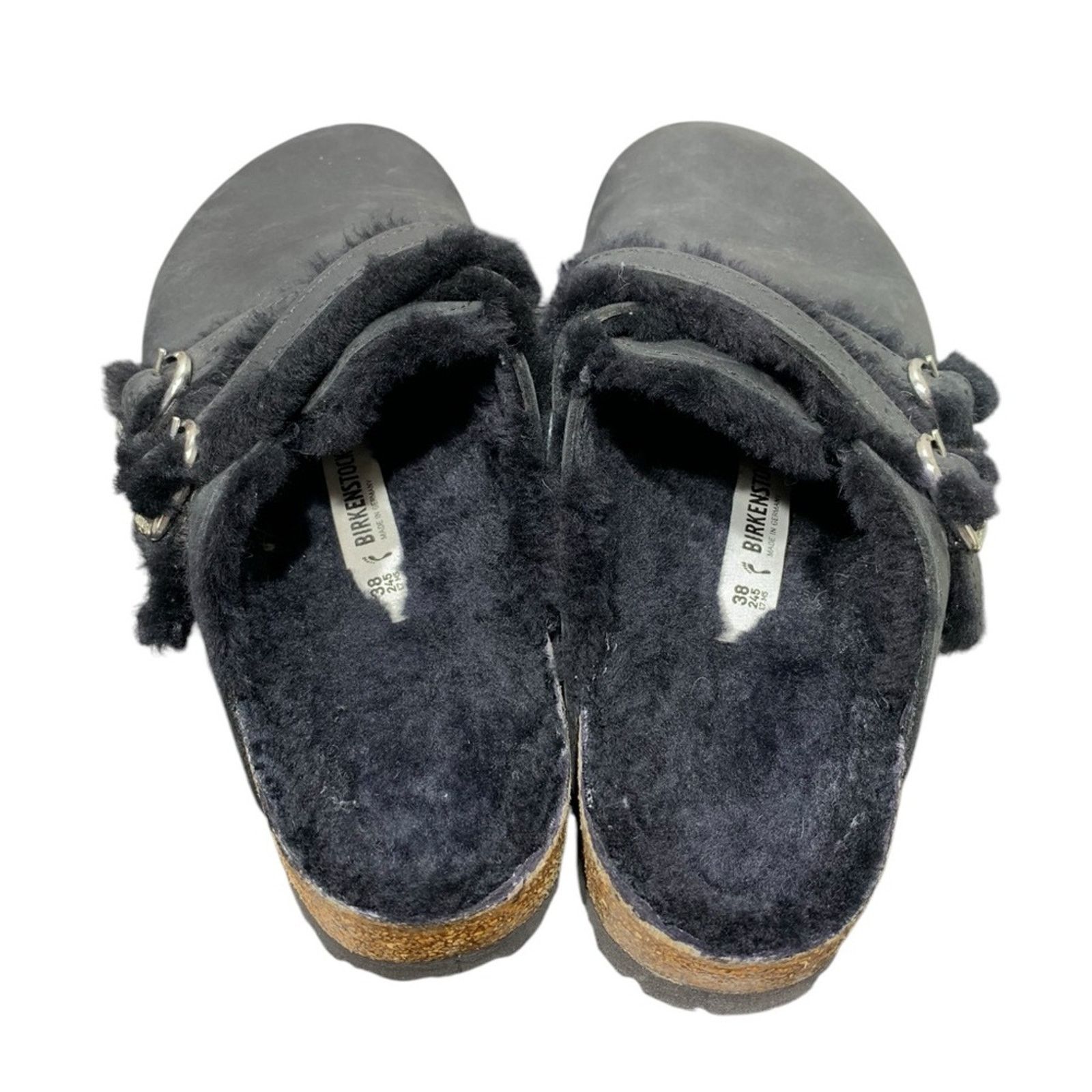 Birkenstock Birkenstock Boston Genuine Shearling lined sz 38 n L7 M 5 Size US 7 / IT 37 - 3 Thumbnail