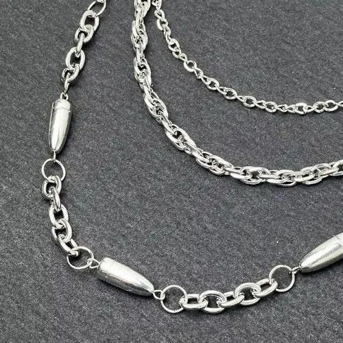 Jewelry Tomomi x Ayumi 3 layers Punk Long Metal Wallet Belt Chain Size ONE SIZE - 4 Thumbnail