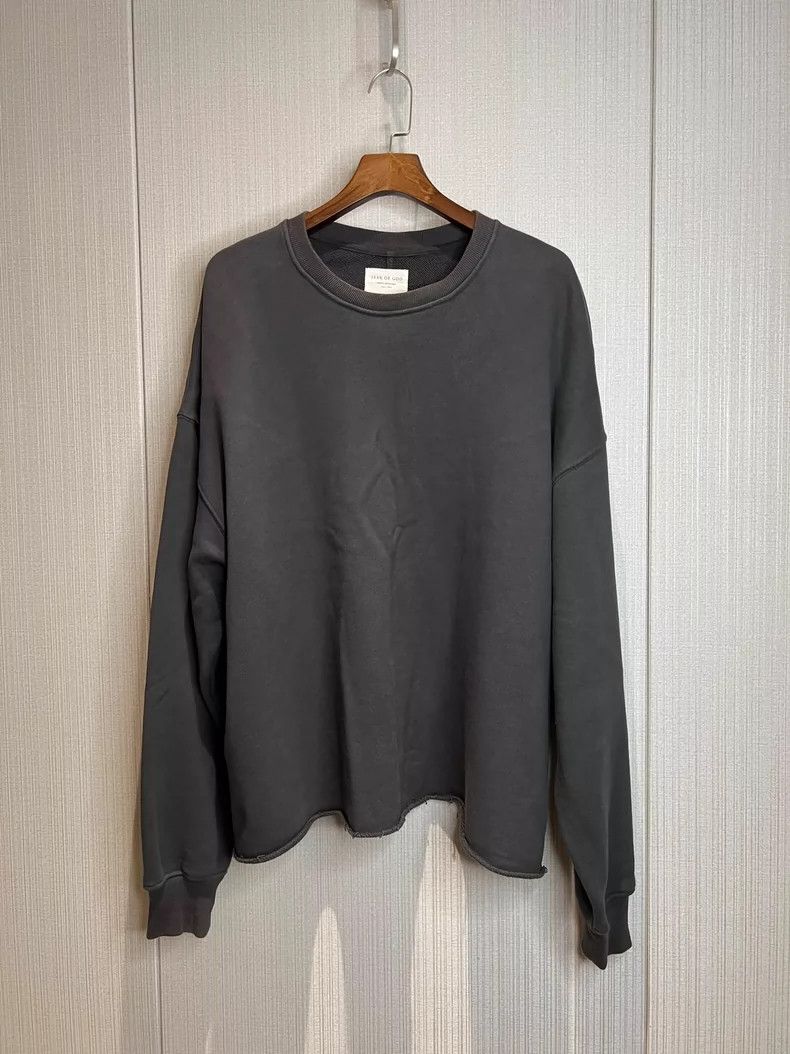 Fear of God Fear of God 4th dark gray pullover sweatshirt Size US XL / EU 56 / 4 - 1 Thumbnail