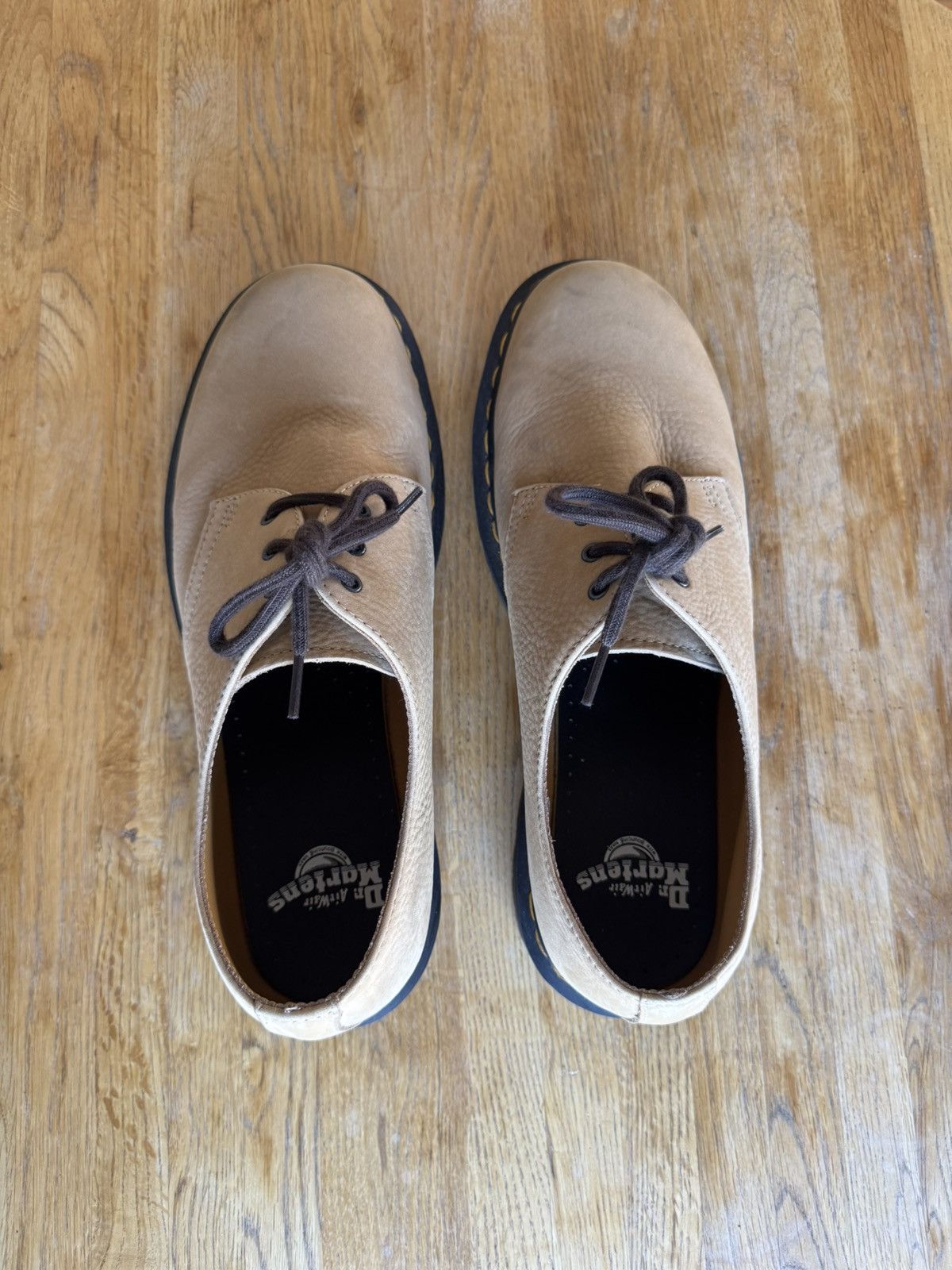 Dr. Martens Dr. Martens Beige Suede 1461 Low Size US 10 / EU 43 - 3 Thumbnail