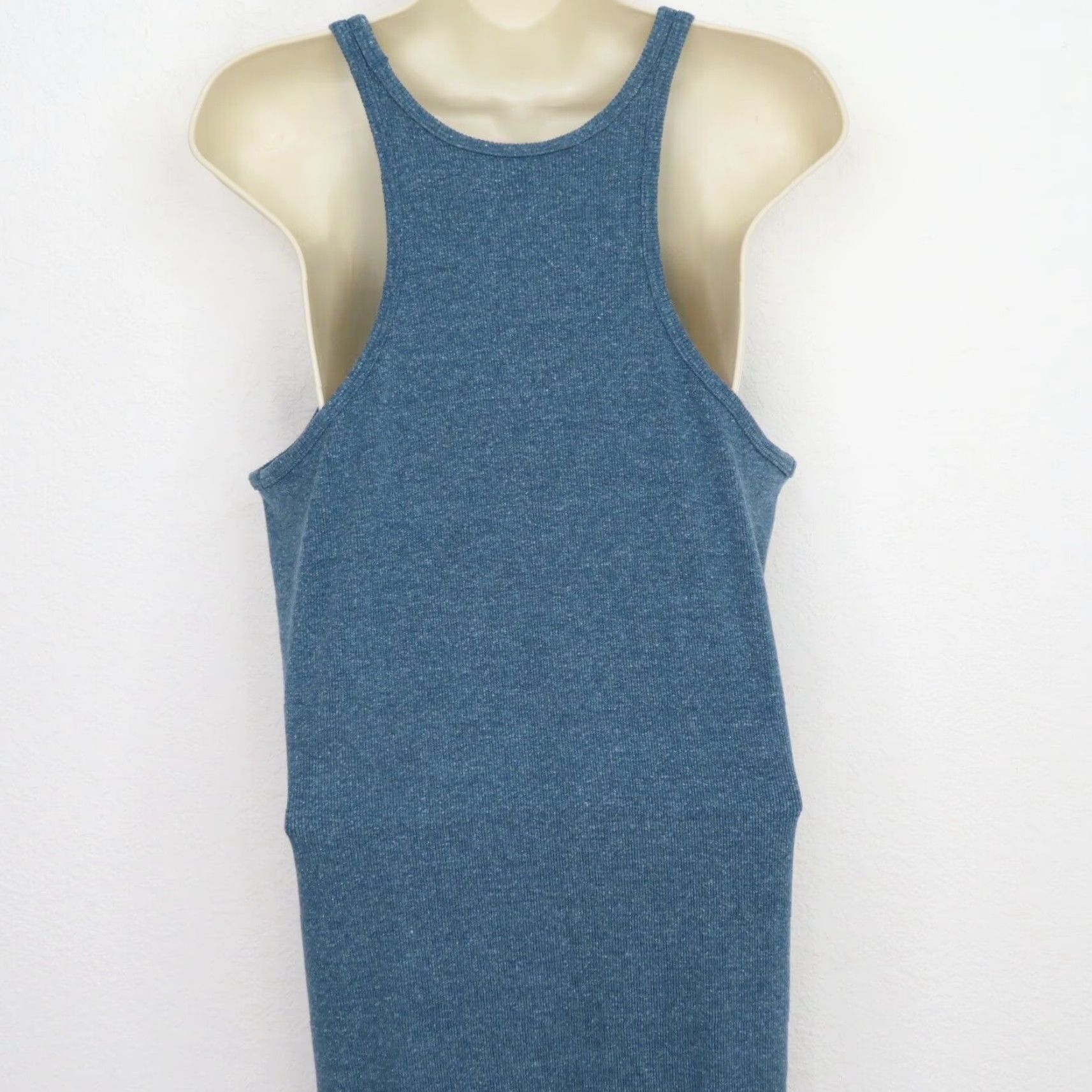 Allbirds Allbirds Womens XL Ribbed Dress Shadow Blue Sleeveless Maxi NEW Size XL / US 12-14 / IT 48-50 - 5 Thumbnail