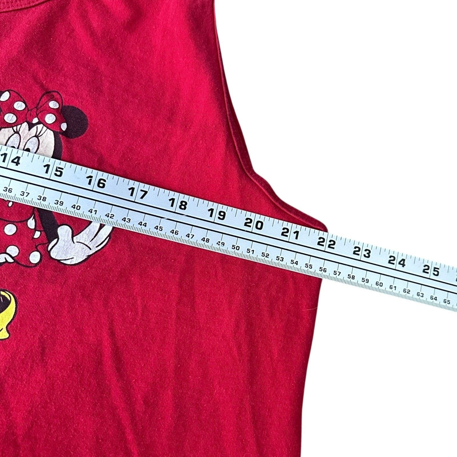 Disney Vintage Disney Minnie Mouse Tank Top Men’s XL Red Scoop Neck Size US XL / EU 56 / 4 - 6 Thumbnail