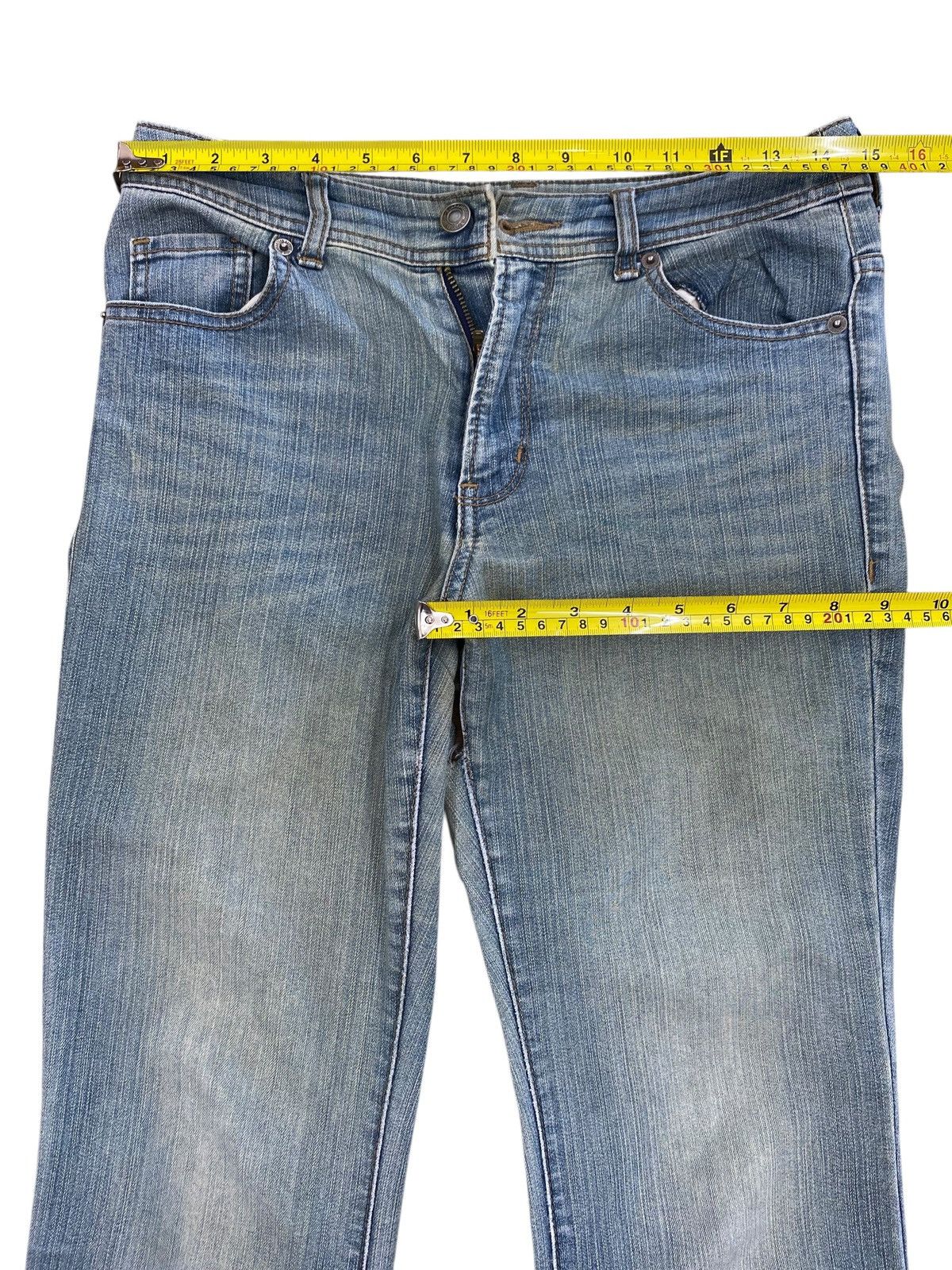 Japanese Brand Japanese Brand Faded Wash Style Flare Jeans Size US 30 / EU 46 - 9 Thumbnail