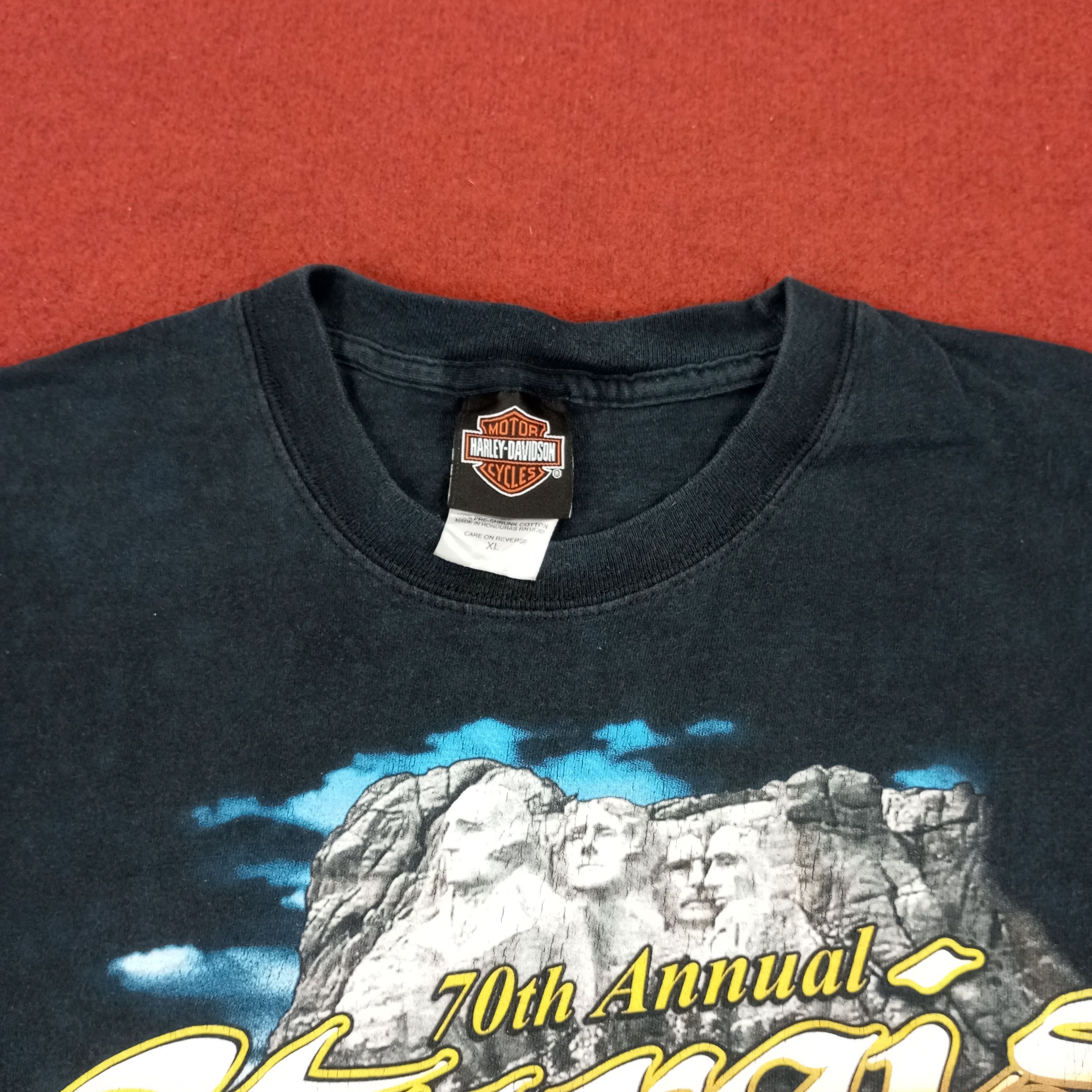Harley Davidson × Vintage Harley Davidson Motorcycle Streetwear Style Vintage Tshirt Size US XL / EU 56 / 4 - 8 Thumbnail