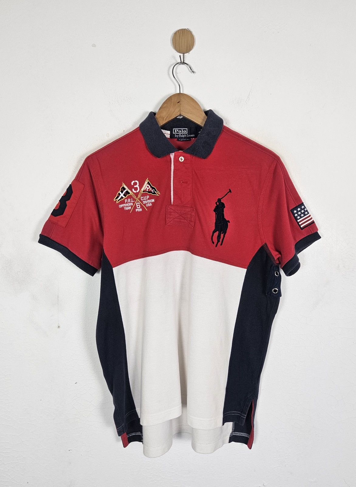 Polo Ralph Lauren Vintage Polo Ralph Lauren USA RL offshore division shirt Size US L / EU 52-54 / 3 - 1 Thumbnail
