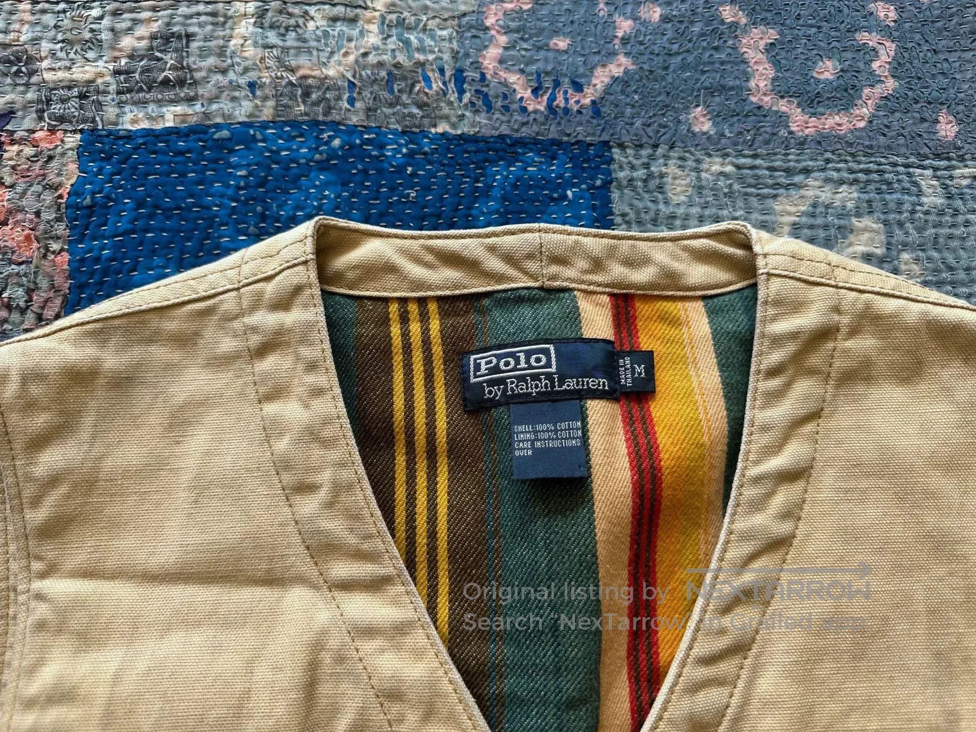 RRL Ralph Lauren Polo Ralph Lauren RRL Washed Distressed Vest. Size US M / EU 48-50 / 2 - 5 Thumbnail