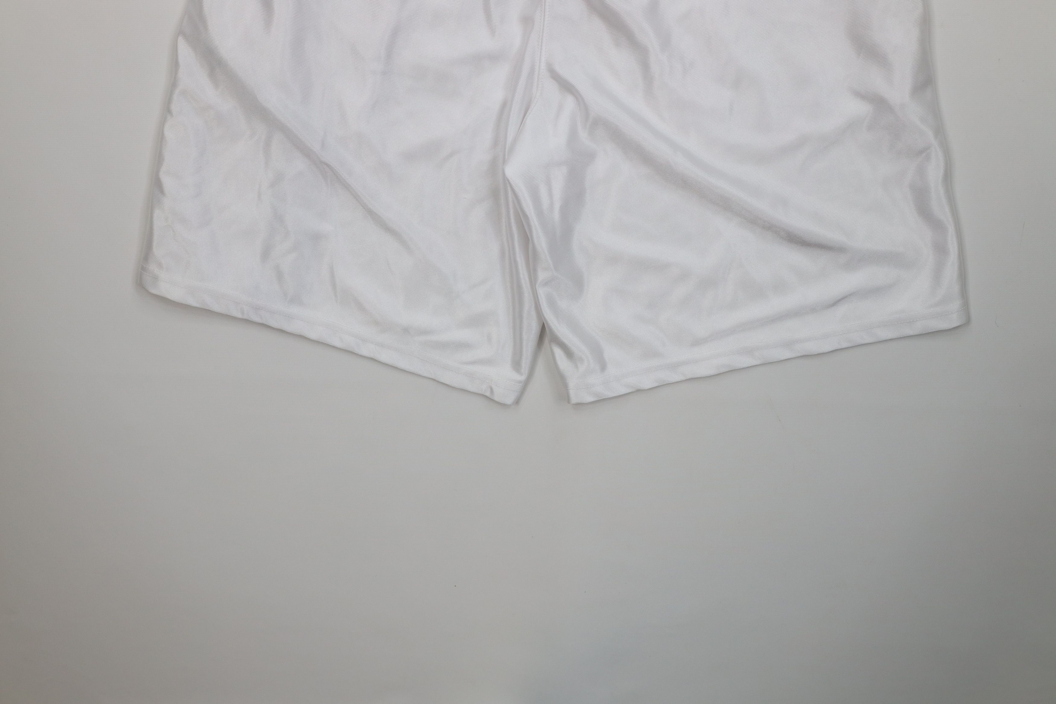 Vintage And1 And One Basketball Gym Basketball Shorts White Blue Size US 30 / EU 46 - 11 Thumbnail